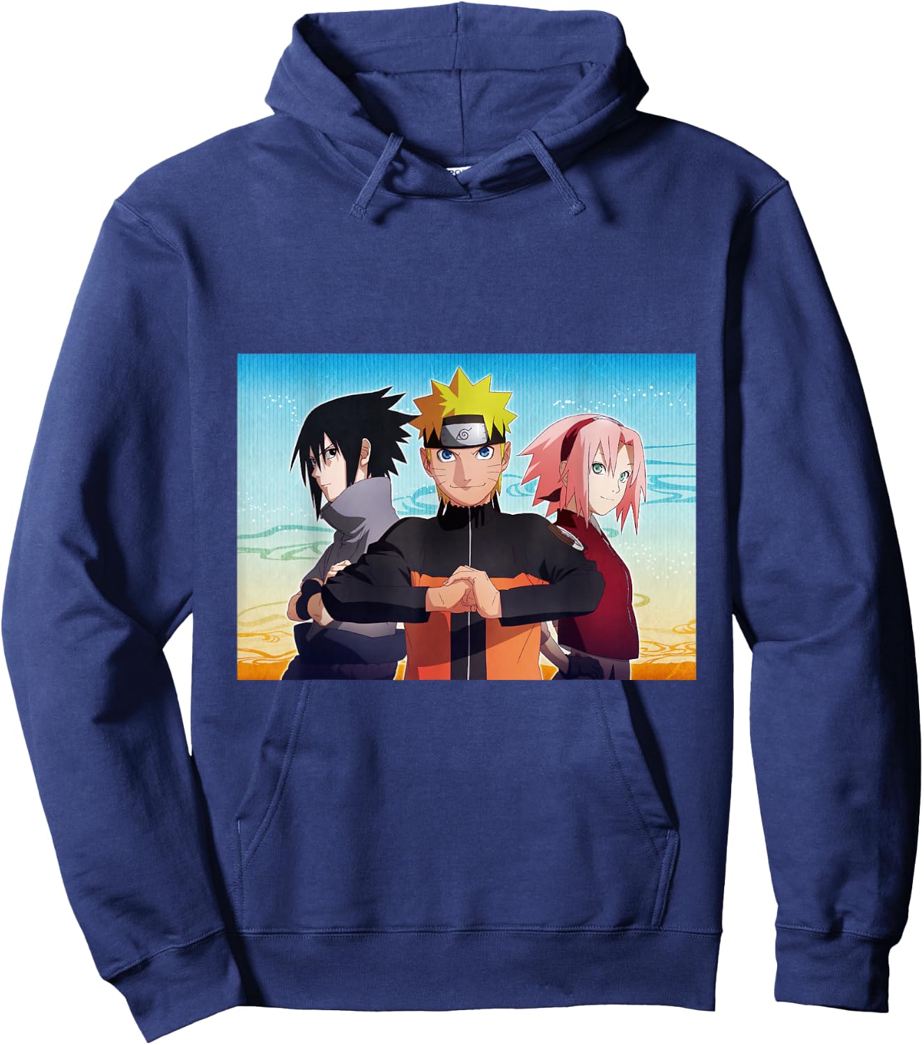 Naruto The Uzumaki, Sasuke, and Sakura Hoodie - Hoodie | Navy