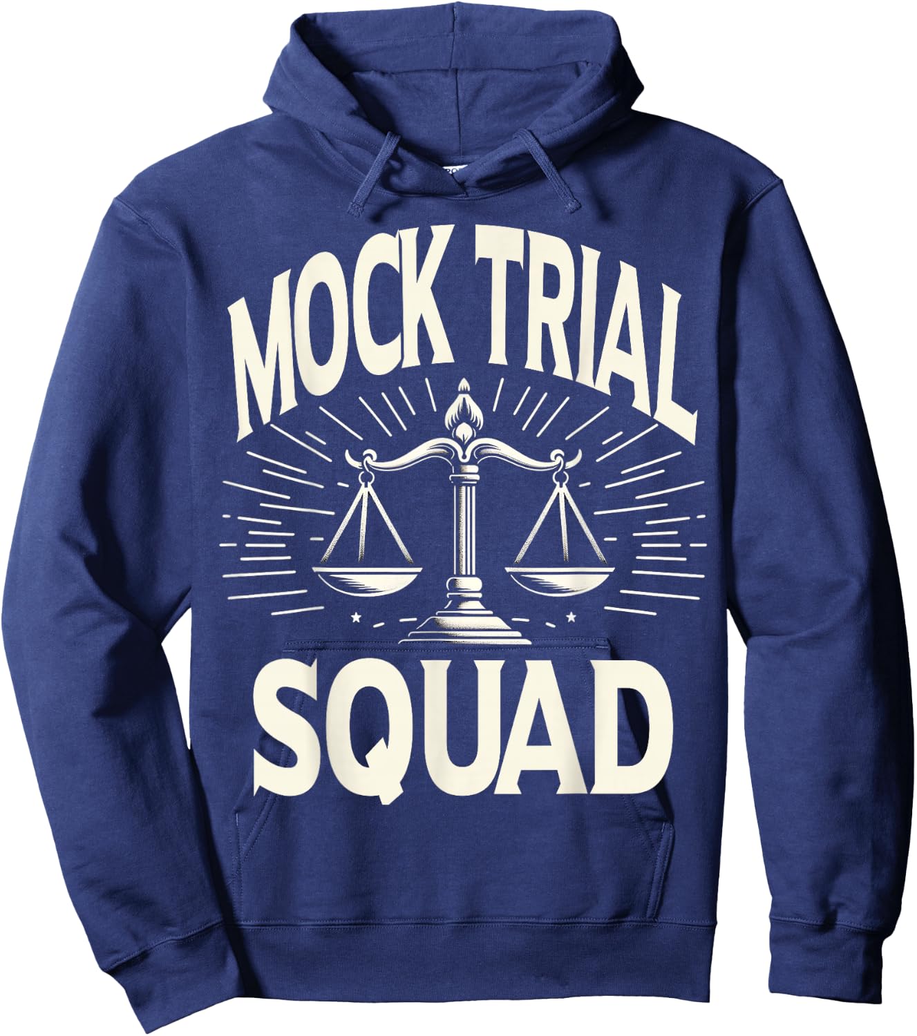 Mock Trial Team Law School Student Pre-Law Lawyer Funny Hoodie - Hoodie | Navy