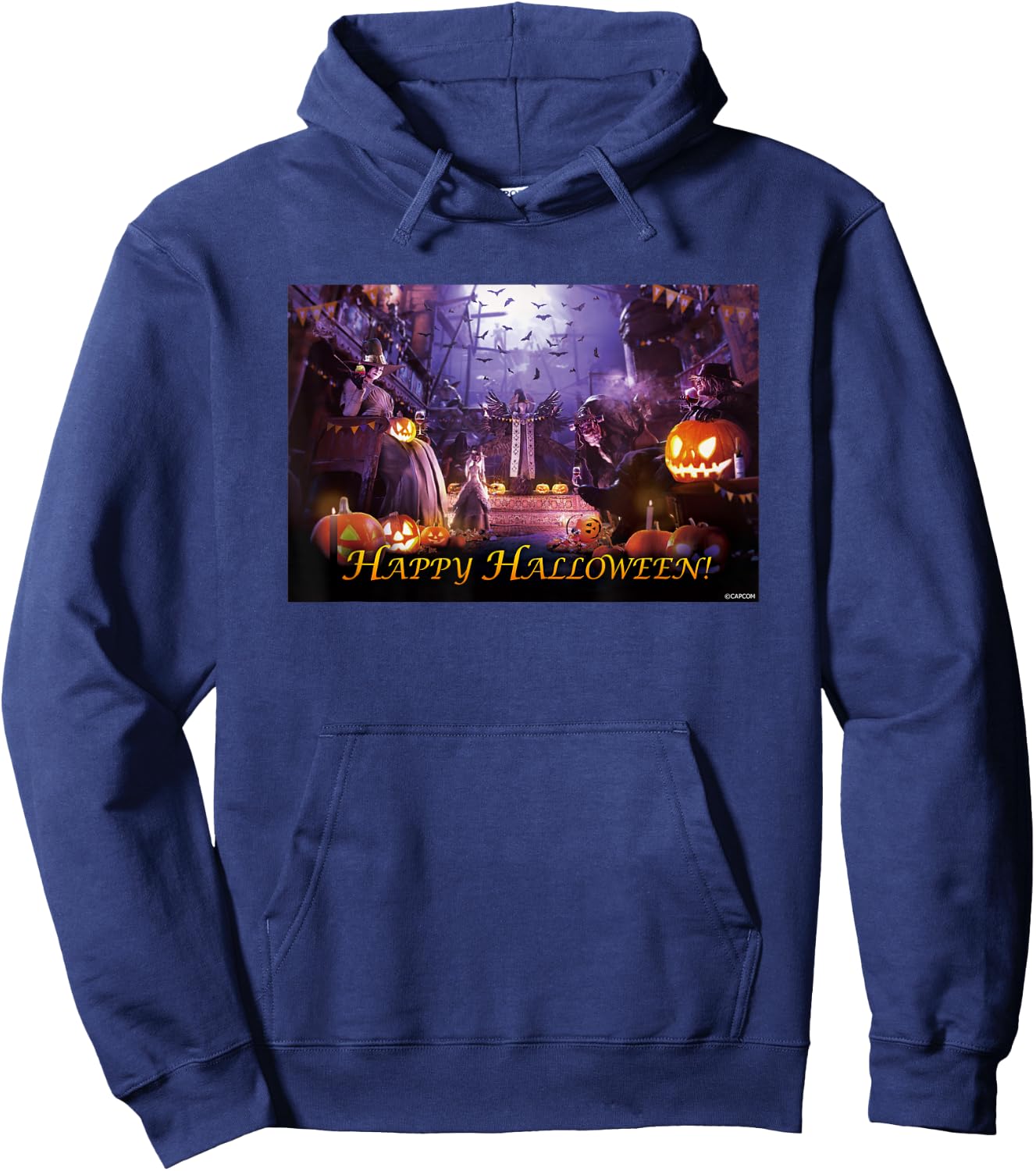 Resident Evil Village Halloween Hoodie - Hoodie | Navy