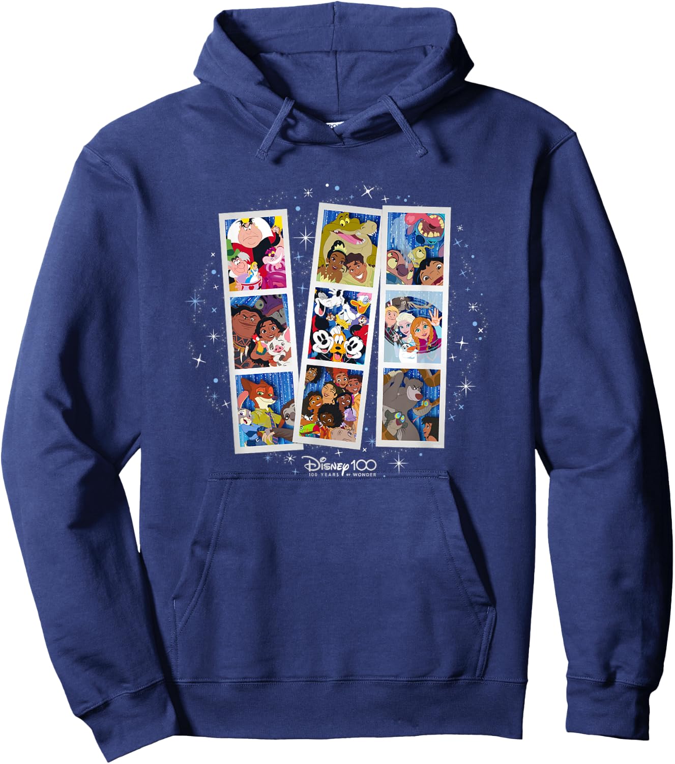 Disney 100 Anniversary Photo Booth Pictures D100 Hoodie - Hoodie | Navy