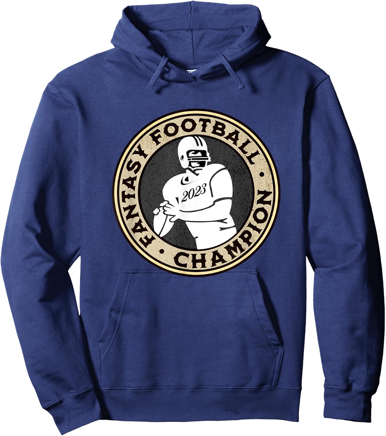 Fantasy Football 2023 League Champion Winner, 2023 FFL Champ Hoodie - Hoodie | Navy