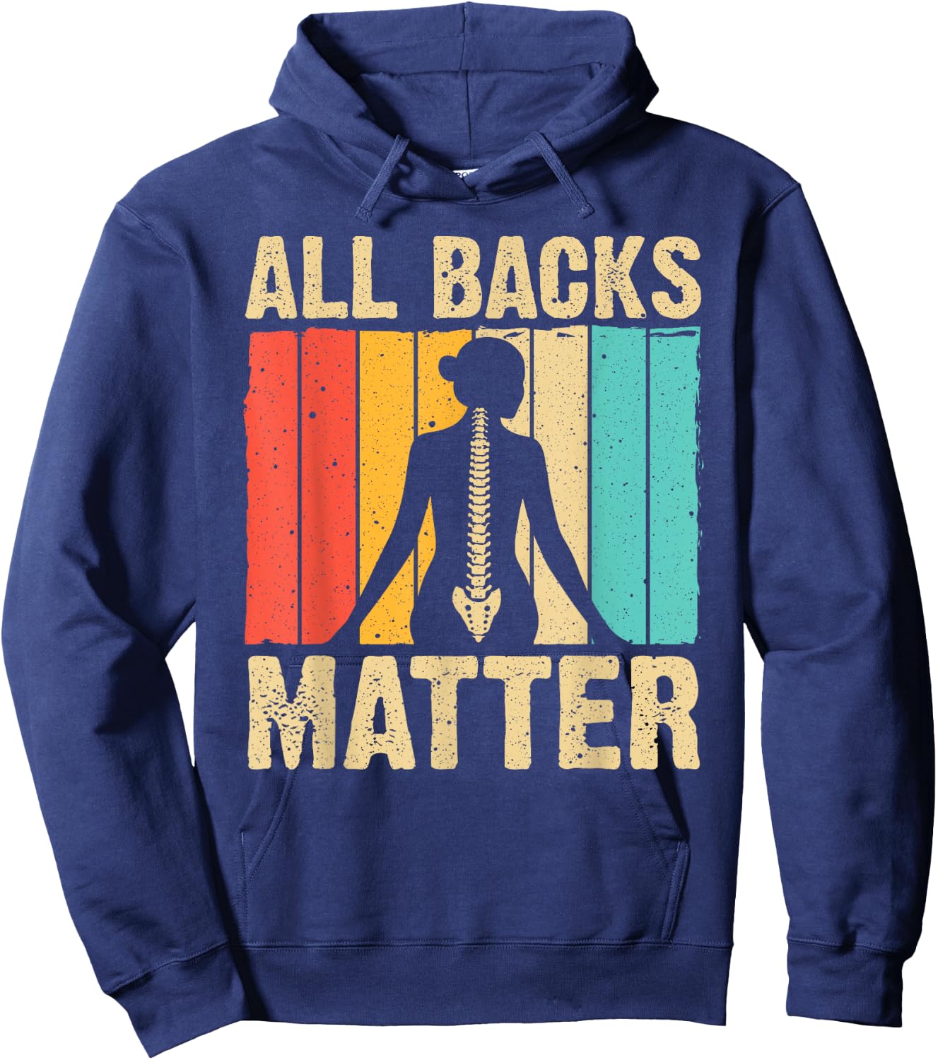 Funny Chiropractor Chiropractic Spine Adjustment Men Women Hoodie - Hoodie | Navy
