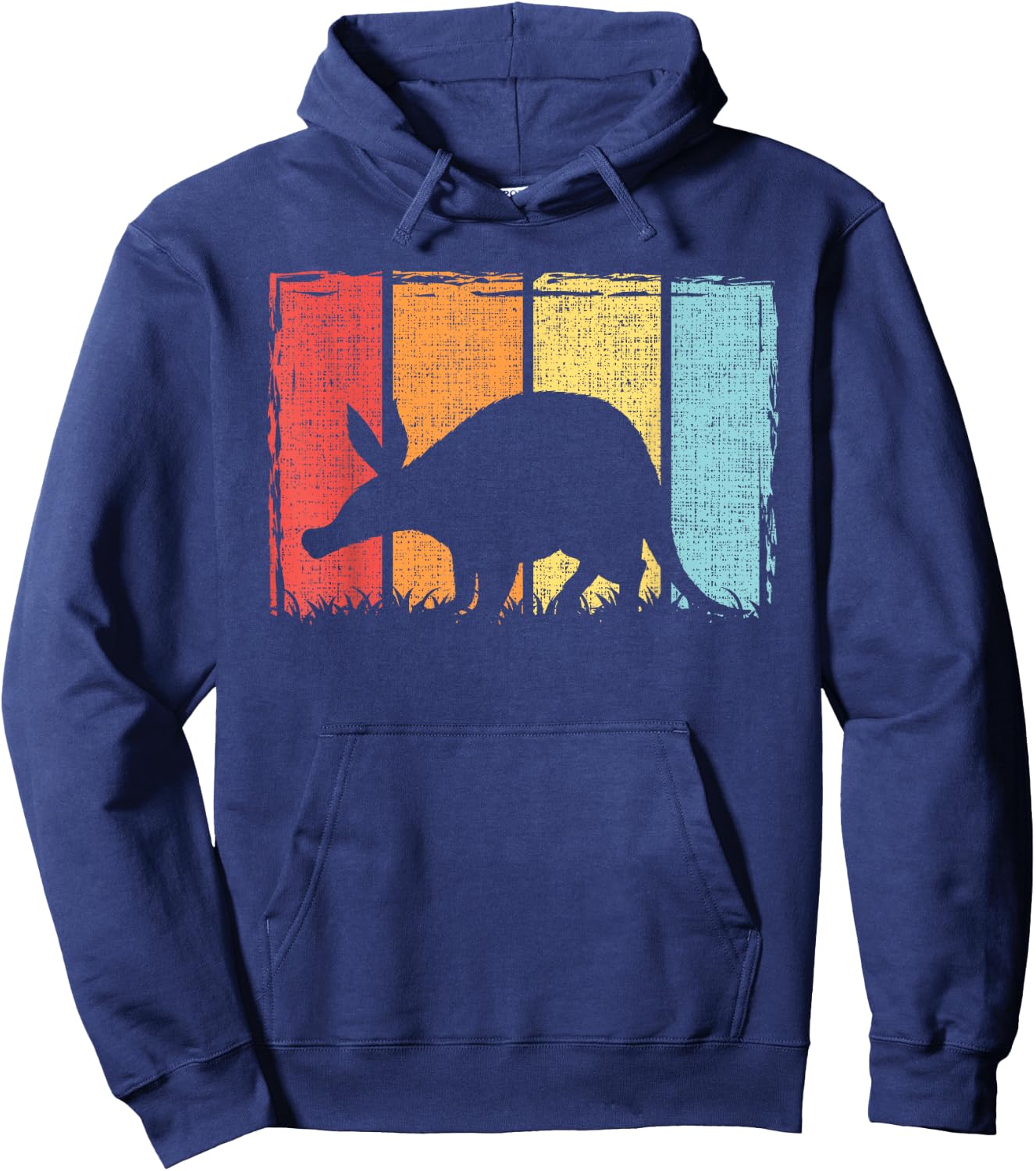 Vintage Aardvark Art Women Aardvark Armadillo Lover Hoodie - Hoodie | Navy