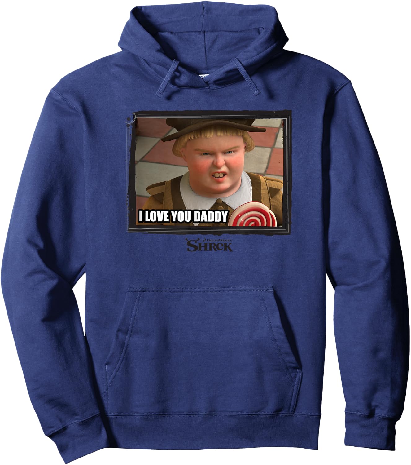 Shrek I Love You Daddy Hoodie - Hoodie | Navy