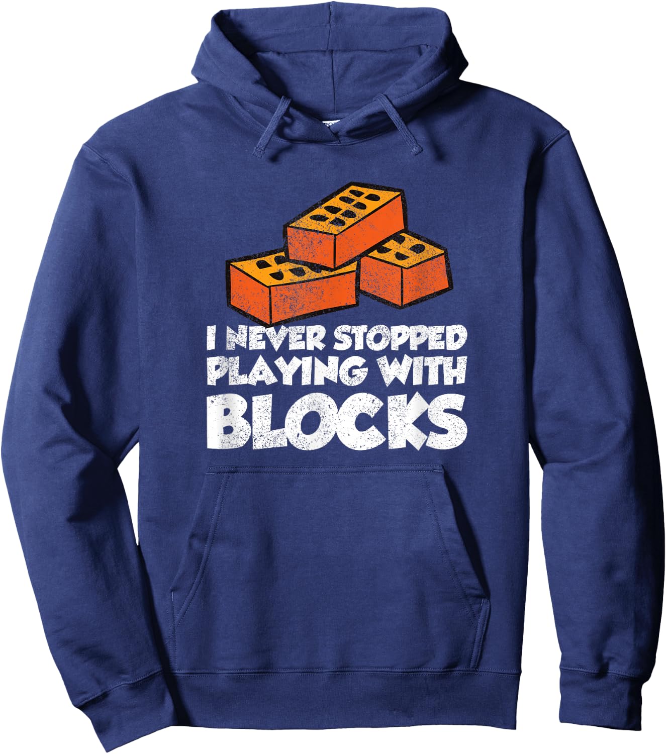 Bricklayer Brick Mason Masons Masonry - Funny Bricklayer Hoodie - Hoodie | Navy