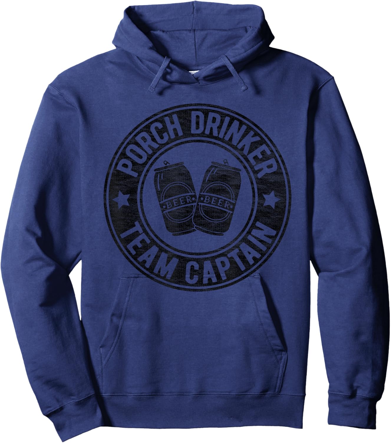 Porch Drinker I'm Outdoorsy Funny Drinking Buddy Beer Lovers Hoodie - Hoodie | Navy