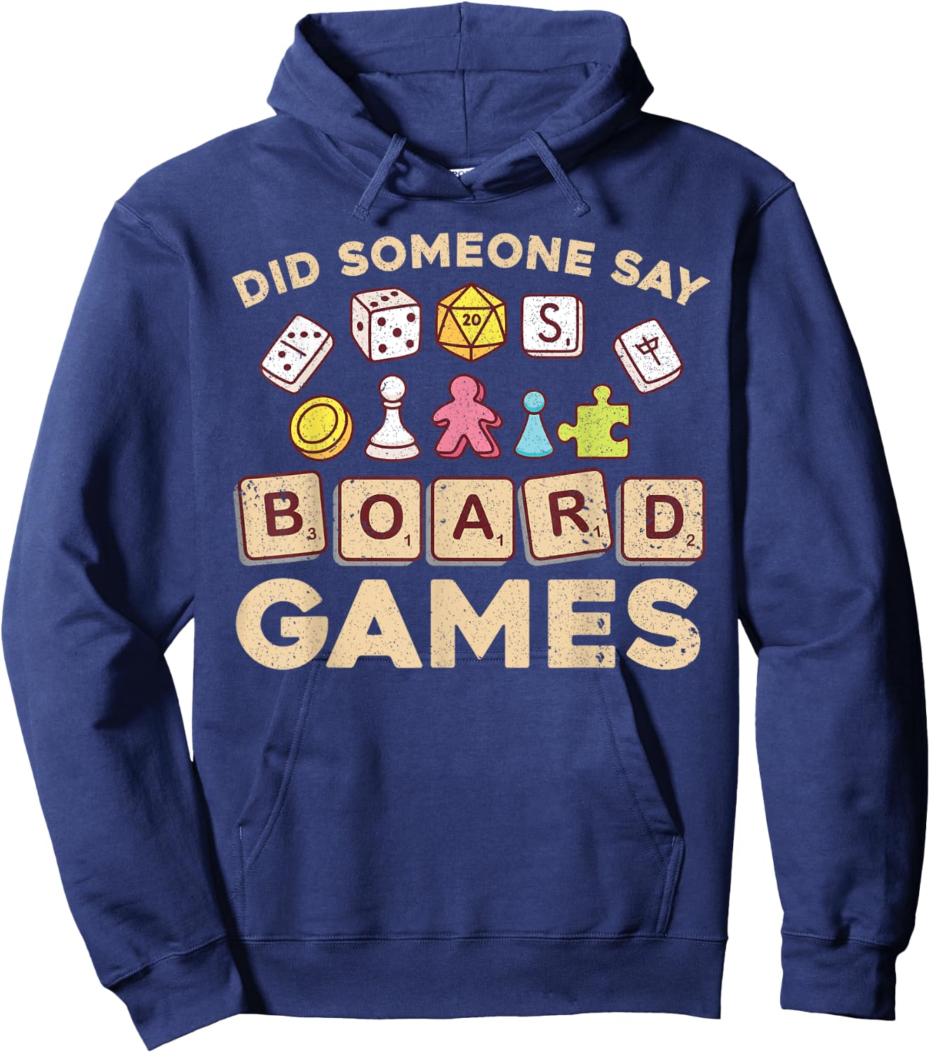 Cool Board Games Women Game Nerd Gamer Chess Lovers Hoodie - Hoodie | Navy