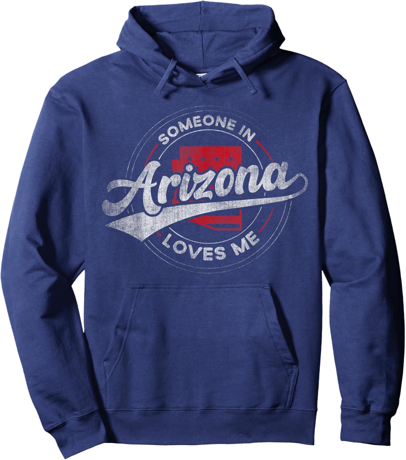 Someone in Arizona Loves Me Arizona Hoodie - Hoodie | Navy