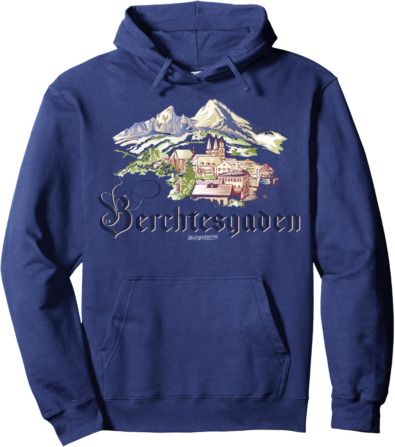 Berchtesgaden Watzmann Hoodie - Hoodie | Navy
