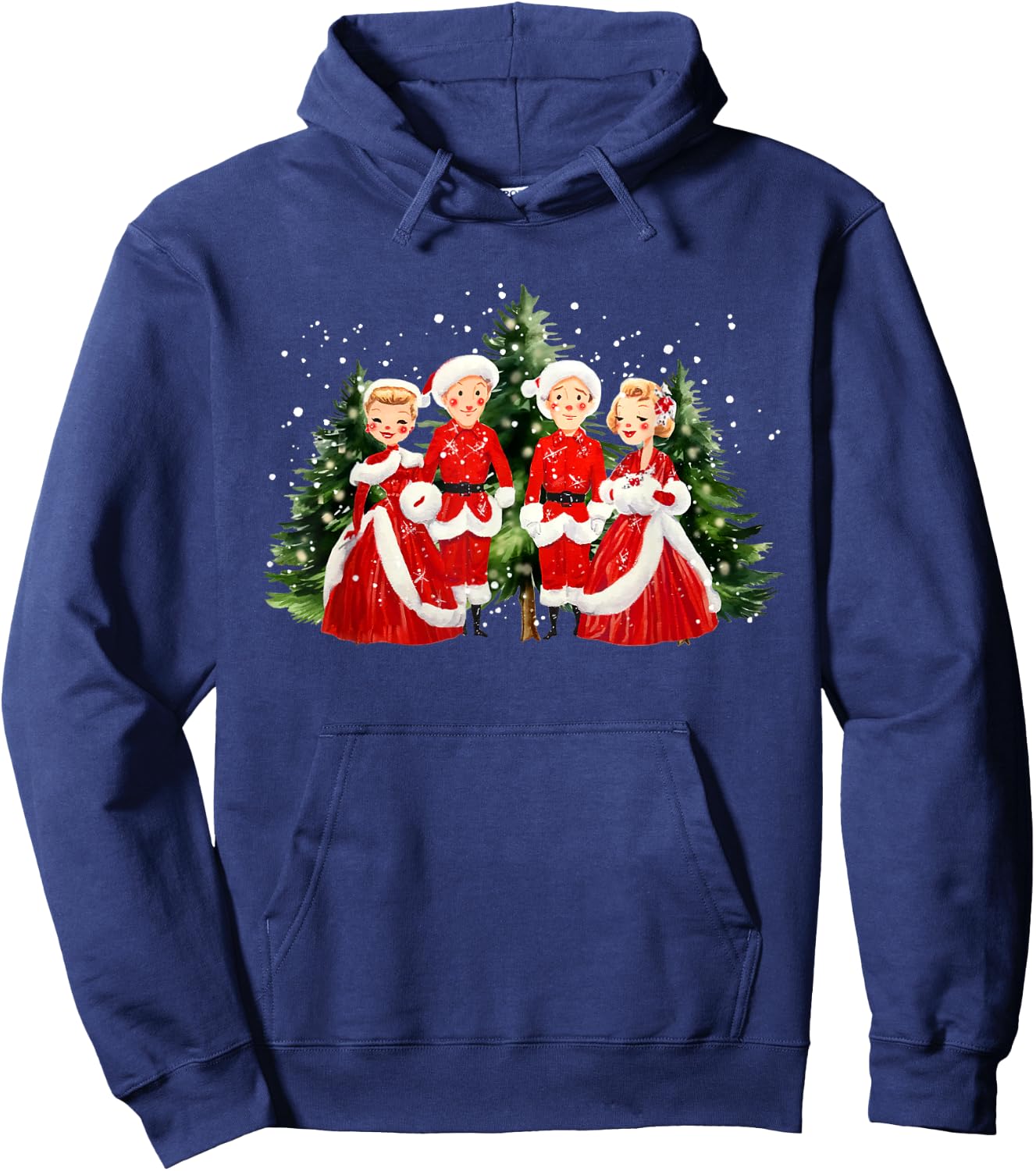 This Is My Christmas Movie Watching Shirt Retro Nutcracker Hoodie - Hoodie | Navy