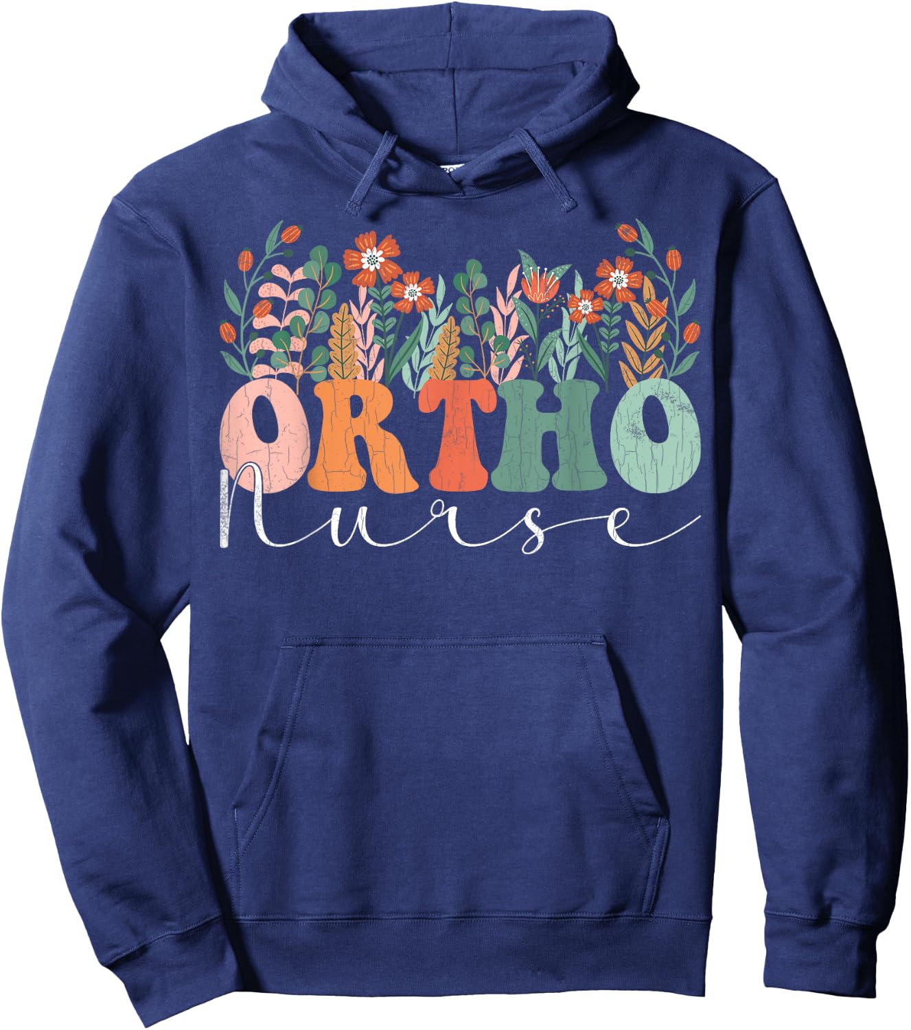 Orthopedic Surgeon Funny Ortho Nurse Orthopedist Graphic Hoodie - Hoodie | Navy