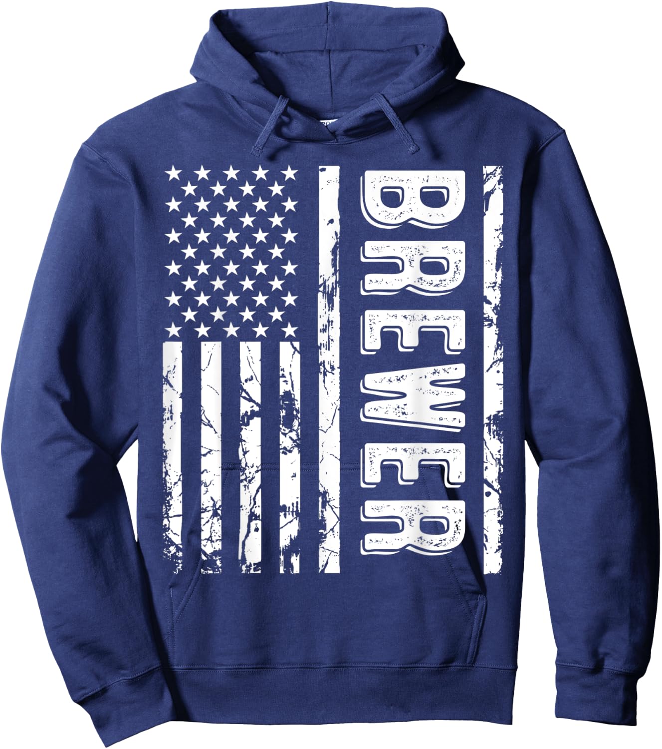 Brewer Last Name Funny Surname Team Brewer Family Reunion Hoodie - Hoodie | Navy