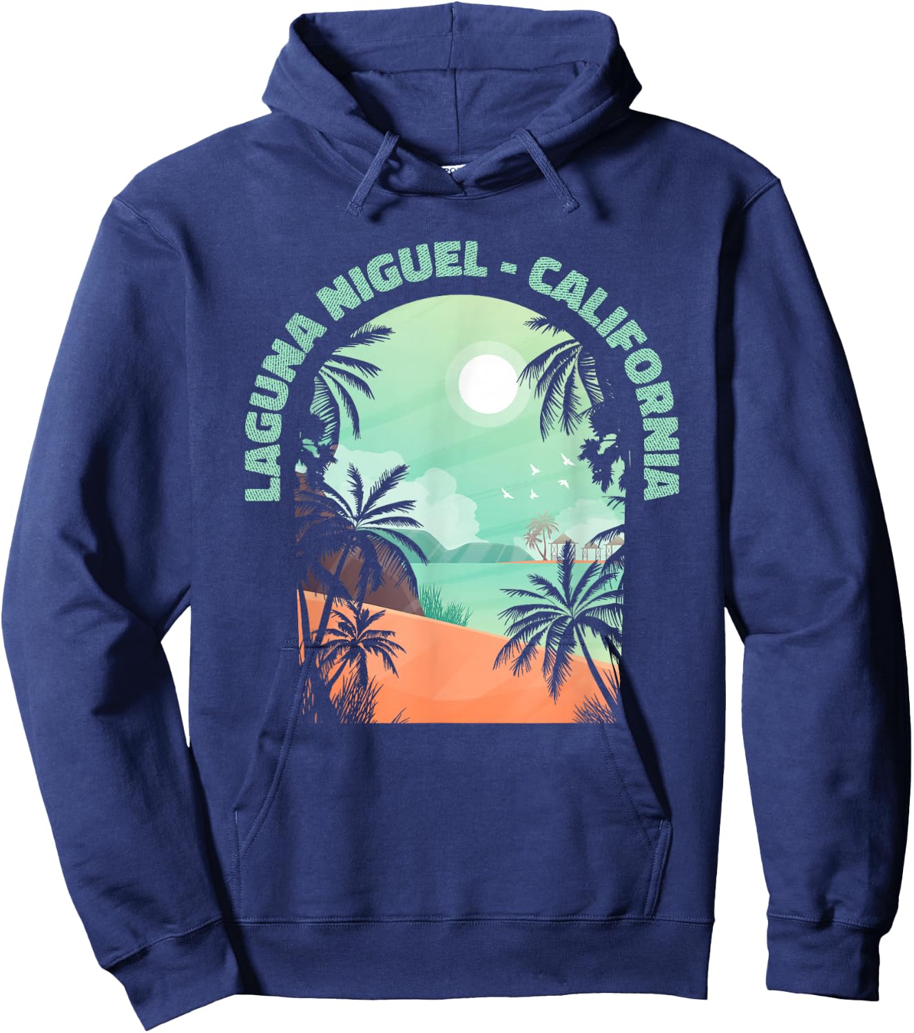Laguna Niguel Souvenir - California Reminder Hoodie - Hoodie | Navy