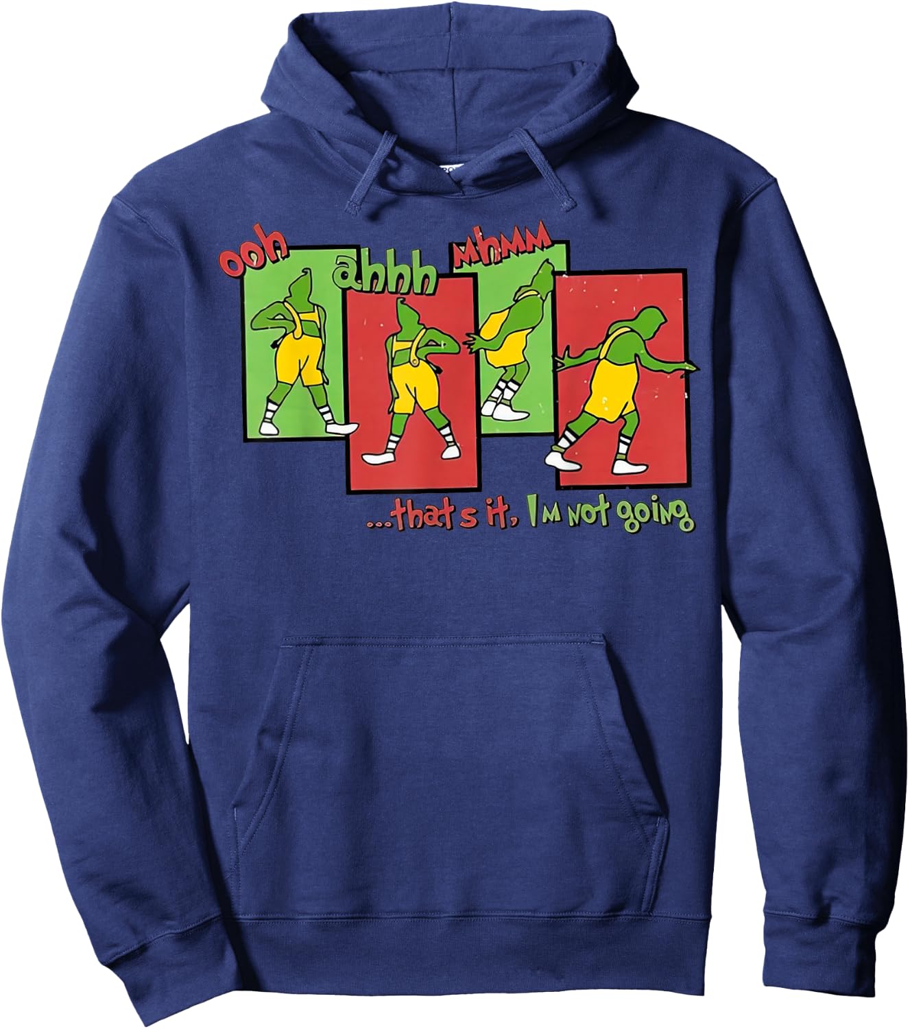 That's It I'm Not Going Funny Christmas Merry Xmas Elf Santa Hoodie - Hoodie | Navy