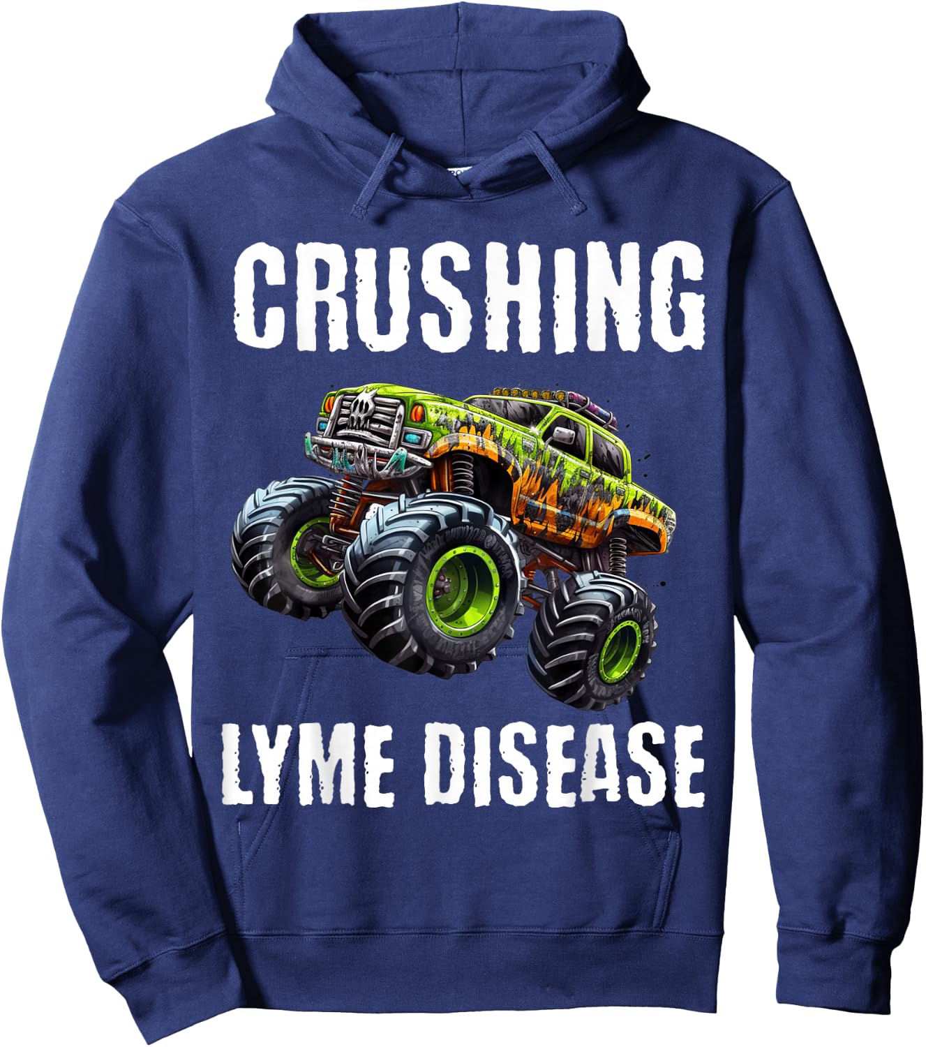 Lyme Disease Awareness Kids Boys Hoodie - Hoodie | Navy
