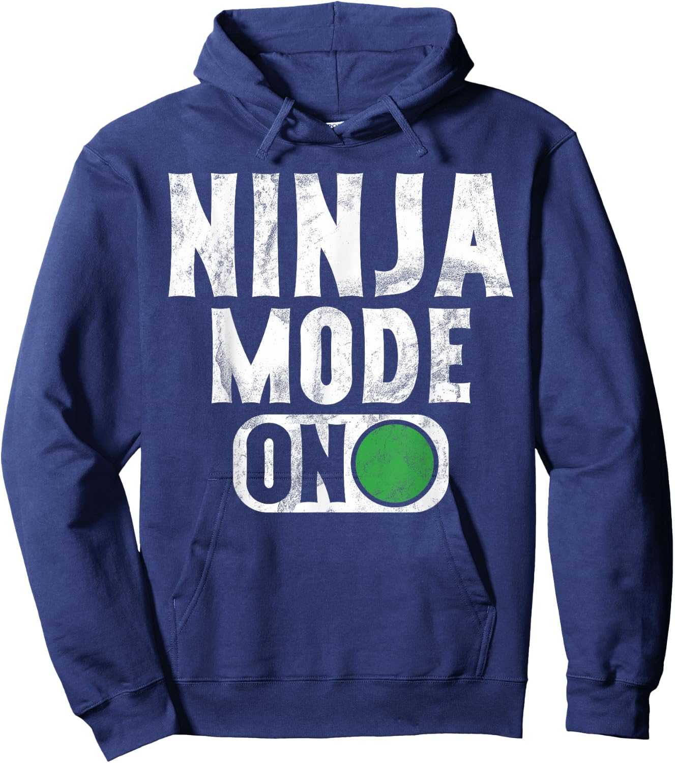 Ninja Mode On Ninja Hoodie - Hoodie | Navy