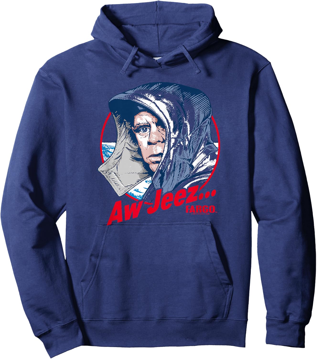Fargo Aw Jeez Hoodie - Hoodie | Navy