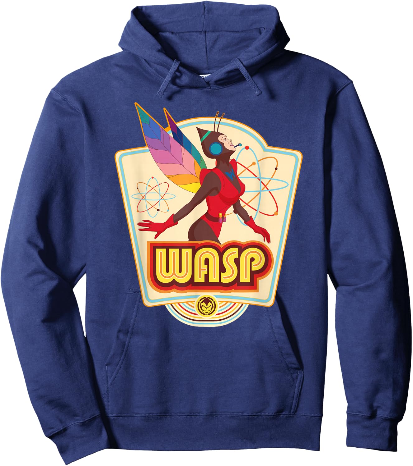 Marvel Avengers Wasp Comic Retro Vintage Iconic Hoodie - Hoodie | Navy
