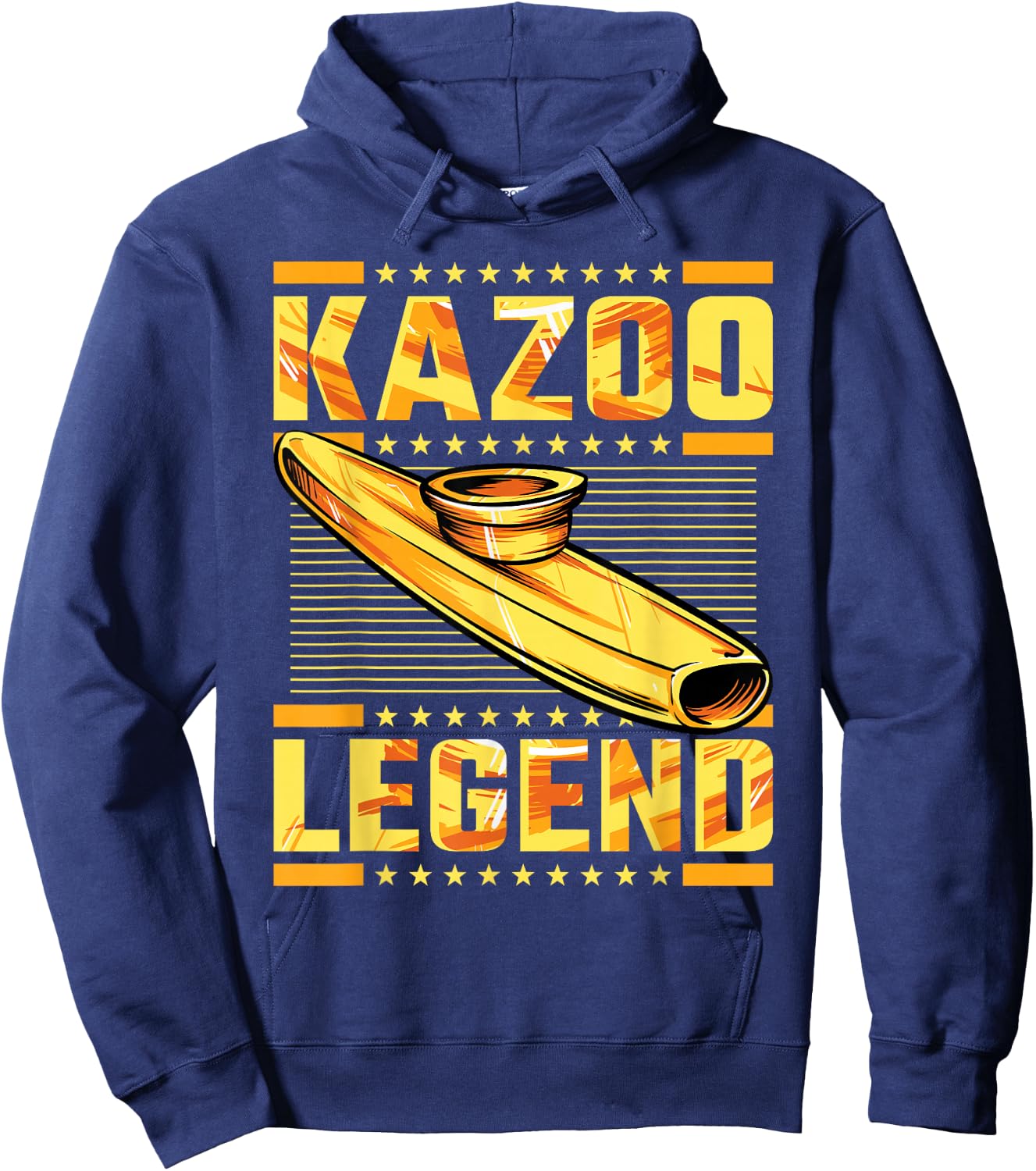 Kazoo Legend, Kazoo Player Hoodie - Hoodie | Navy