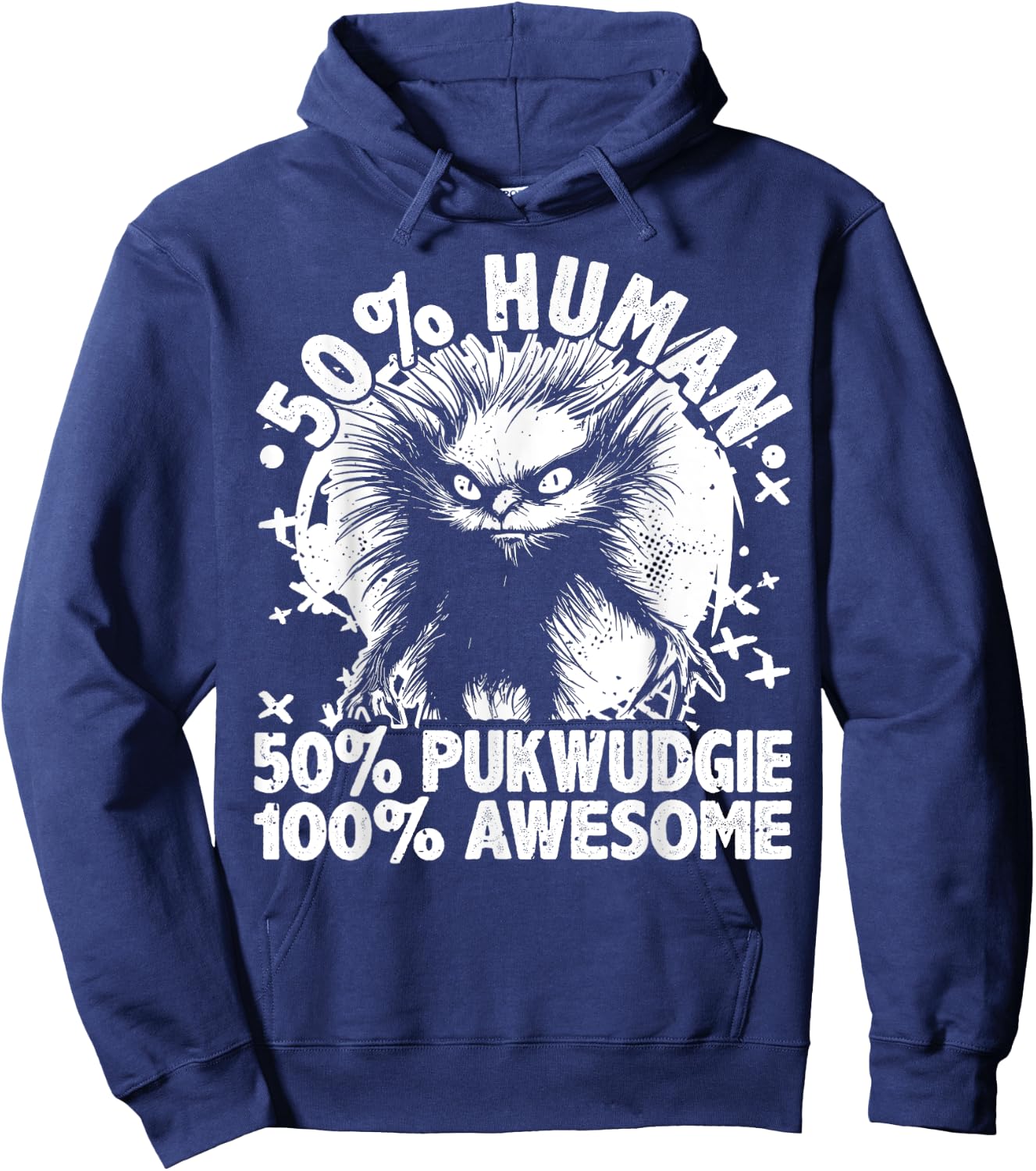 Pukwudgie Cryptid & Folklore Myths For A Cryptozoologist Hoodie - Hoodie | Navy