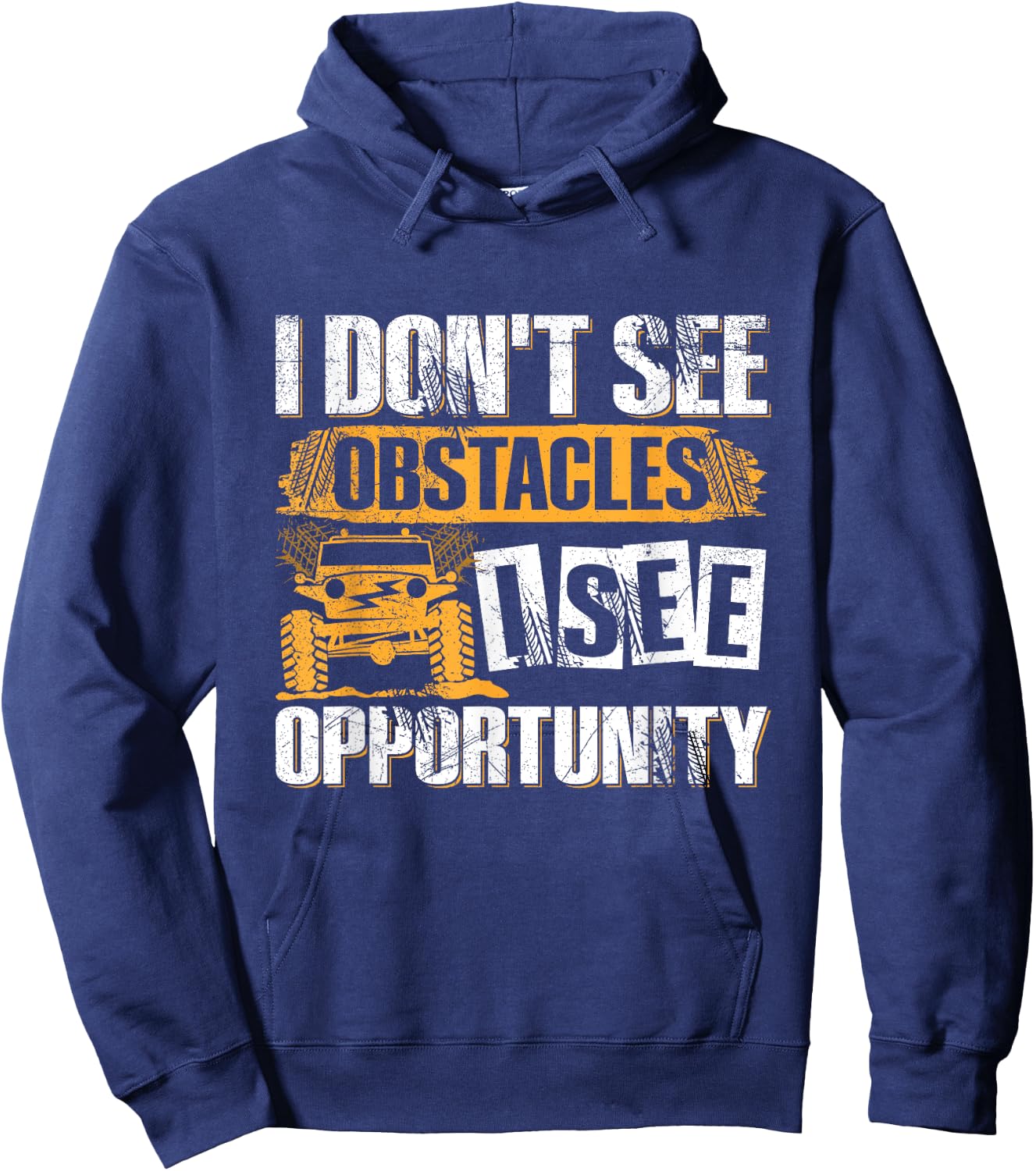 Offroad Rock Crawling 4x4 Design for a Rock Crawler Lover Hoodie - Hoodie | Navy