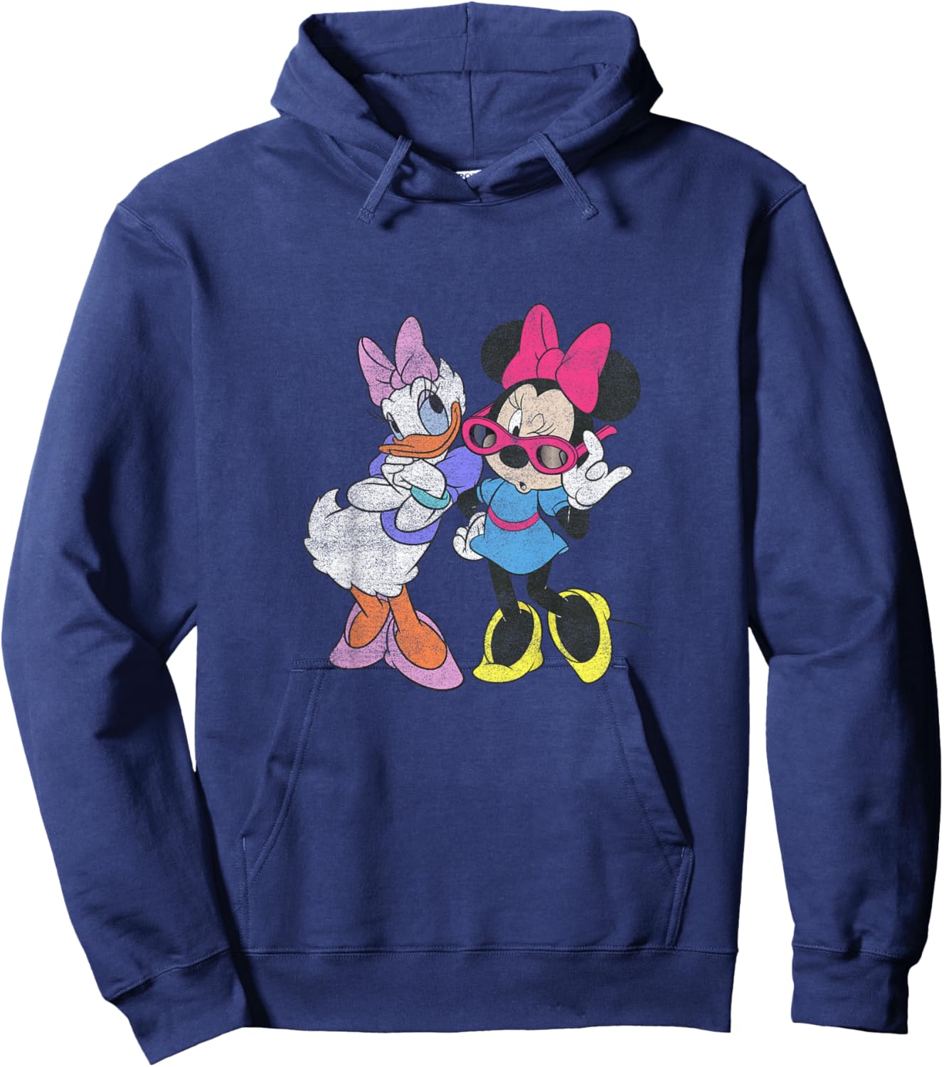 Kids Disney Mickey and Friends Minnie & Daisy Just Girls Youth Hoodie - Hoodie | Navy