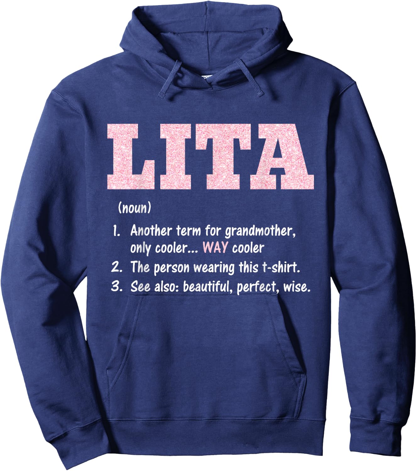 Lita Definition Hoodie - Hoodie | Navy