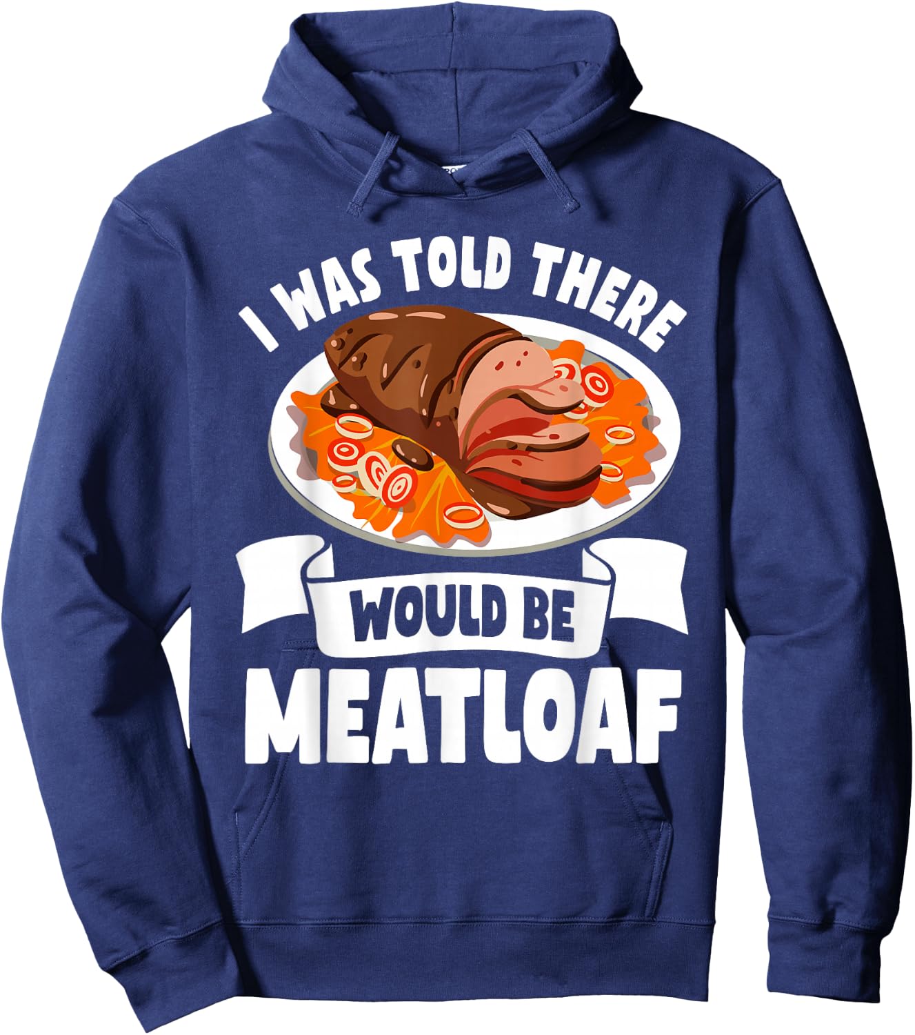 Funny Meatloaf Lover Humor Apparel Bavaria Meat Dinner Hoodie - Hoodie | Navy