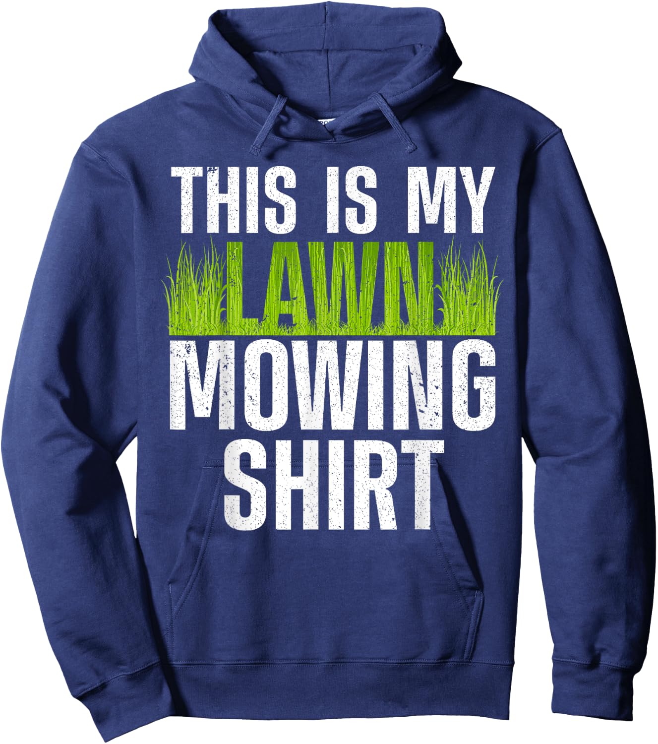 Cool Lawn Mowing Women Groundskeeper Care Landscaper Hoodie - Hoodie | Navy