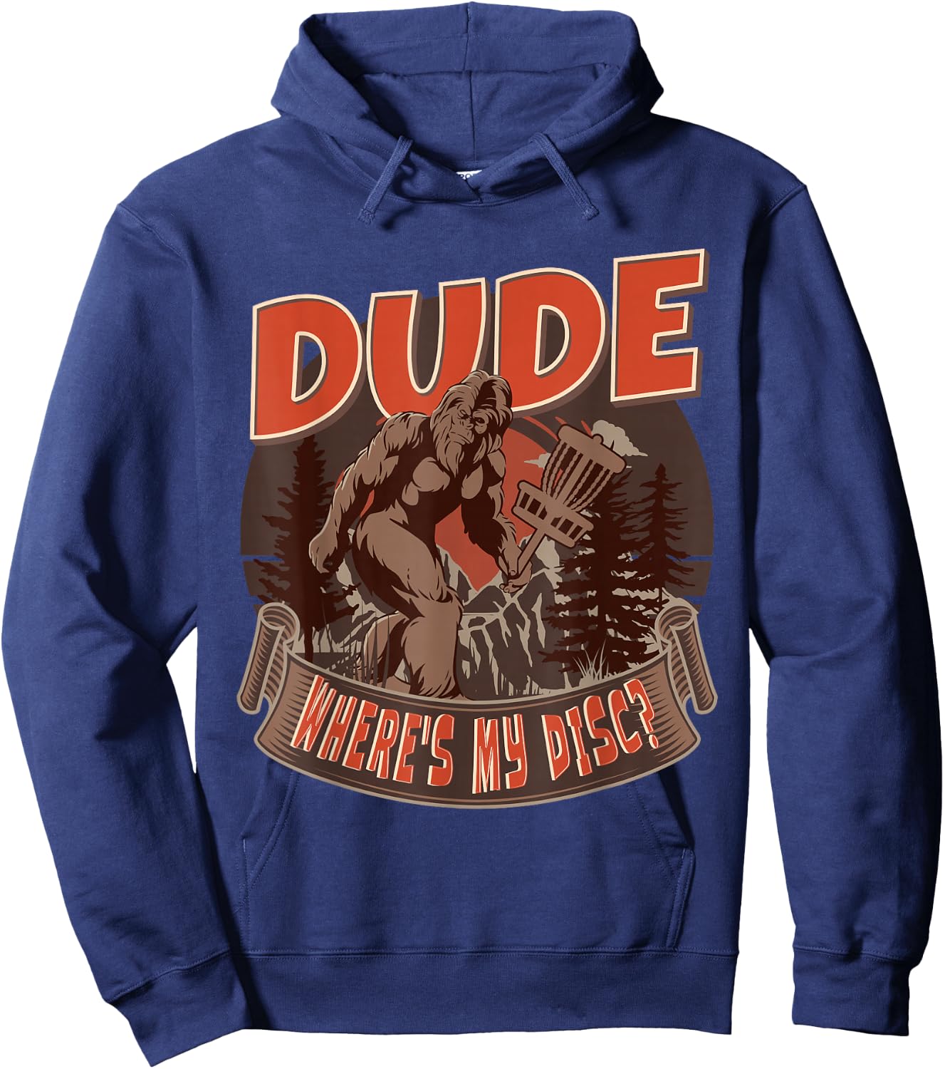 Disc Golf - Dude Where's My Disc II Hoodie - Hoodie | Navy