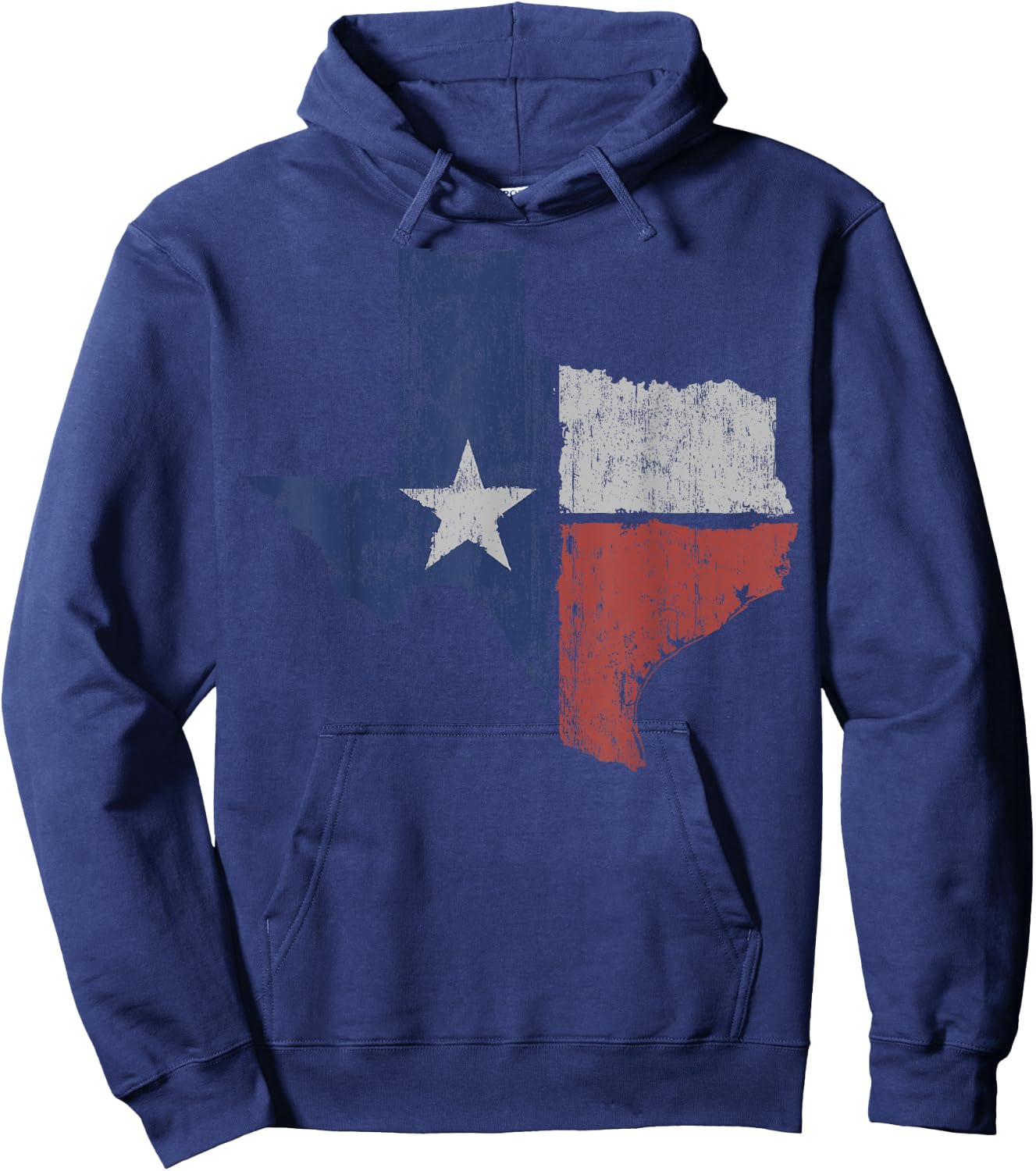 Texas Lone Star State Cowboy Culture State Howdy Longhorn Hoodie - Hoodie | Navy