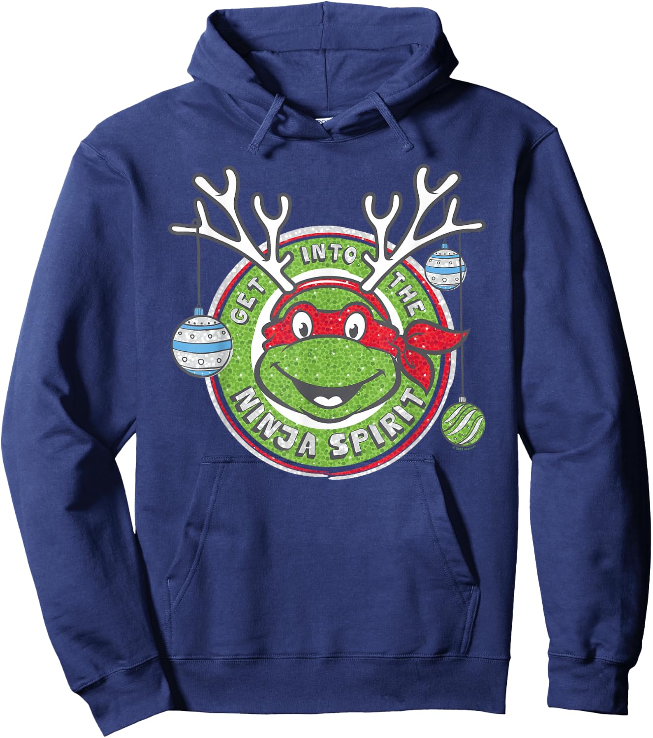 Teenage Mutant Ninja Turtles Christmas Into The Ninja Spirit Hoodie - Hoodie | Navy