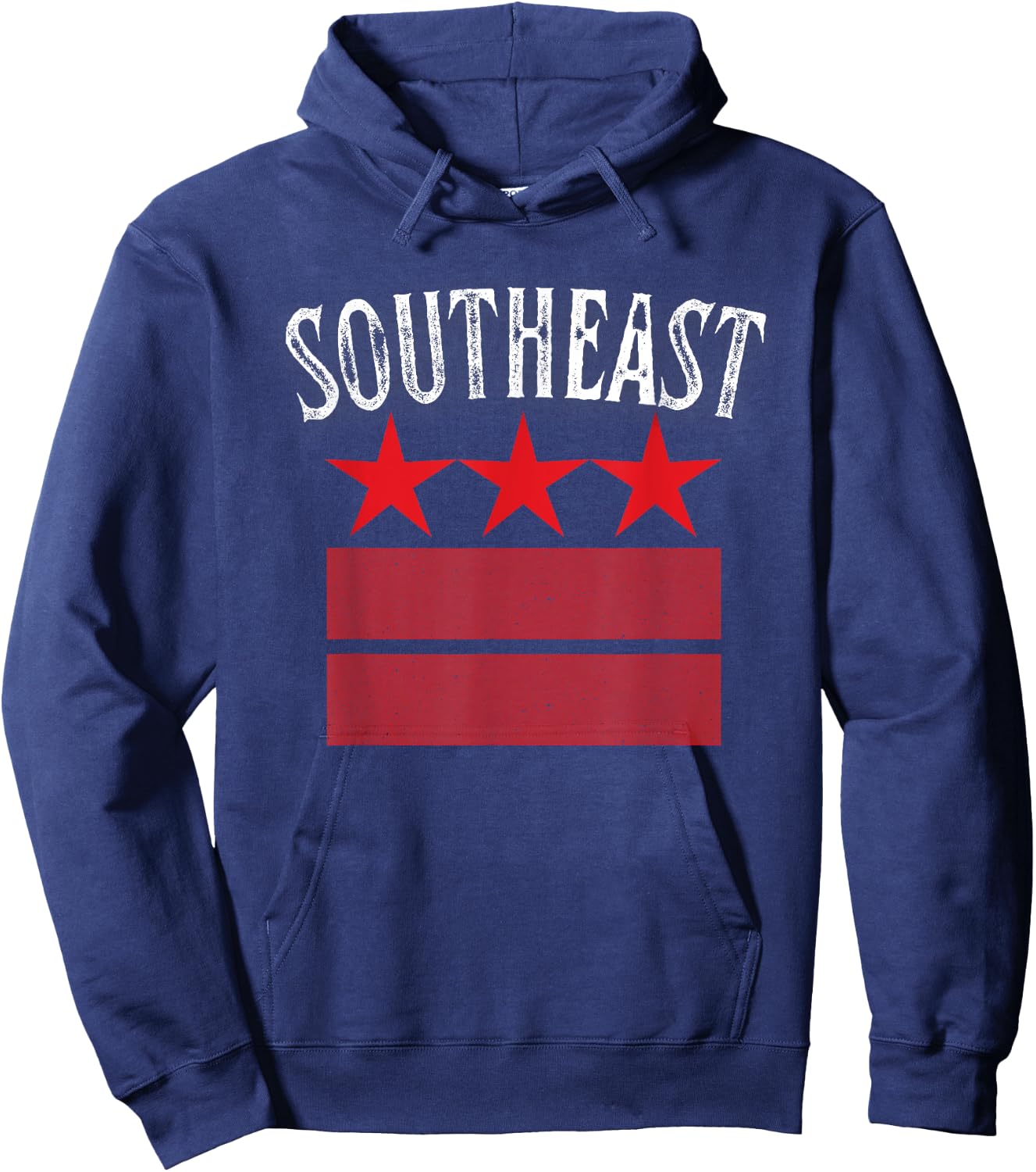 DC Culture Dont Mute DC Gentrification GoGo Music Eagle Hoodie - Hoodie | Navy