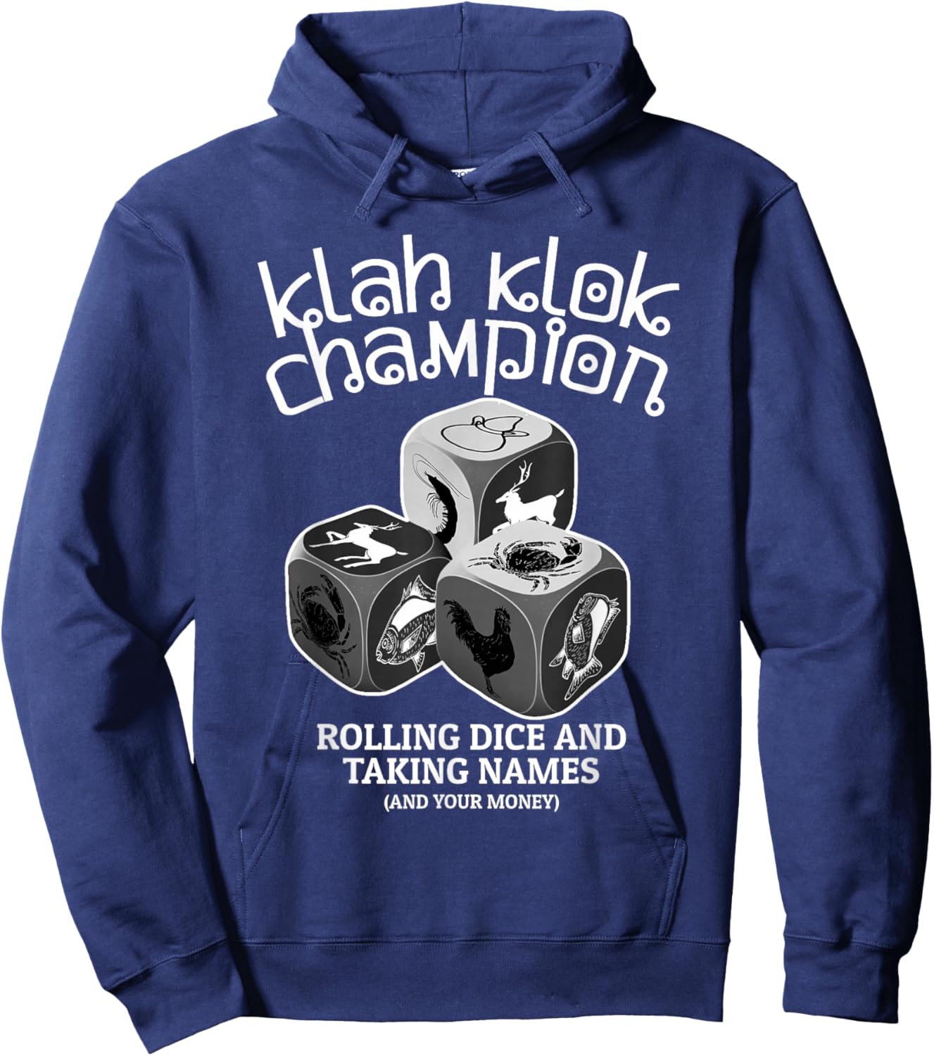 Cambodian Khmer New Year Klah Klok Champ Hoodie - Hoodie | Navy
