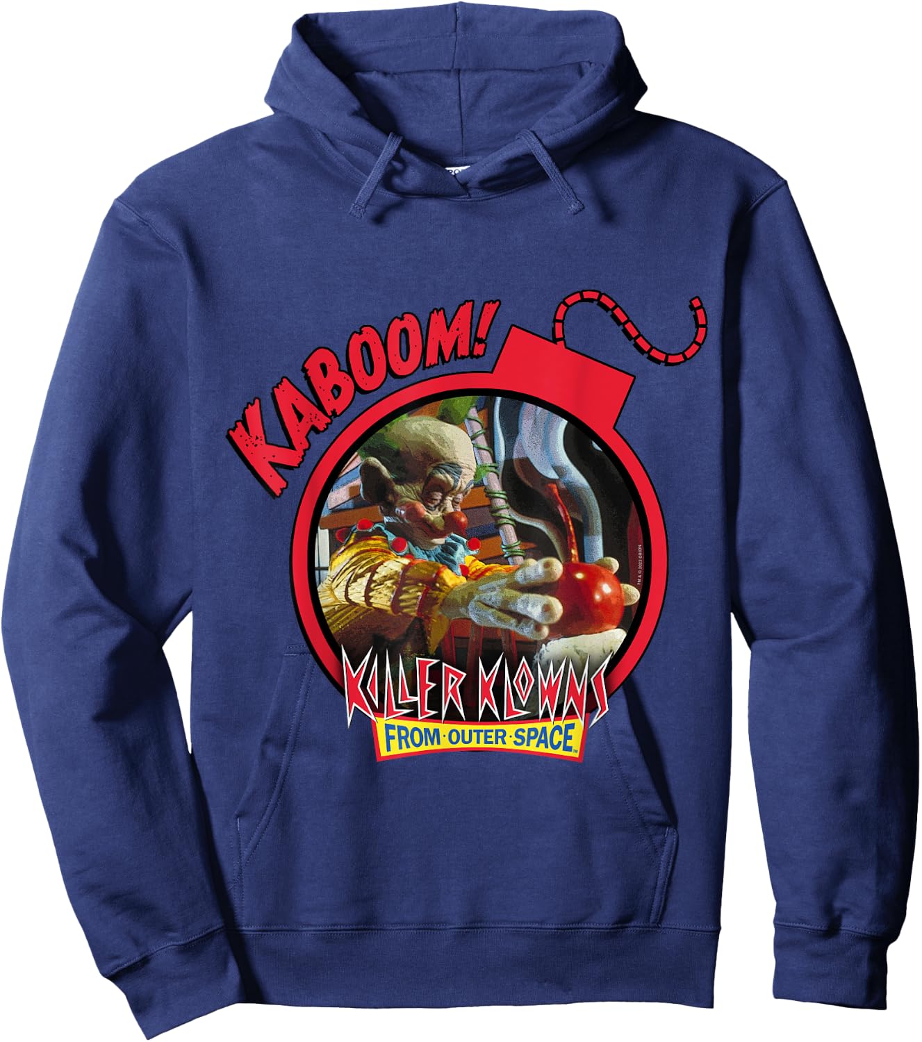 Killer Klowns from Outer Space Kaboom! Shorty's Cherry Bomb Hoodie - Hoodie | Navy