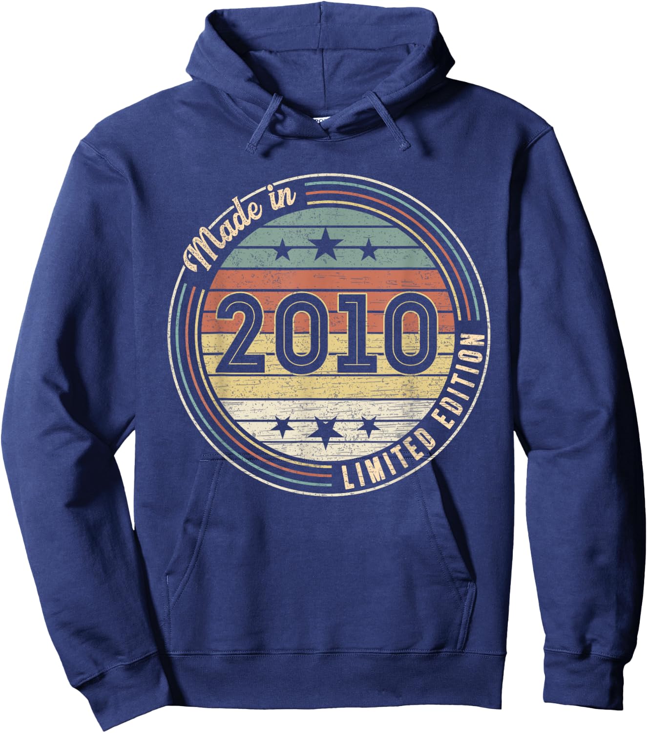 Made In 2010 15th Year Old Birthday Gifts Limited Edition Hoodie - Hoodie | Navy