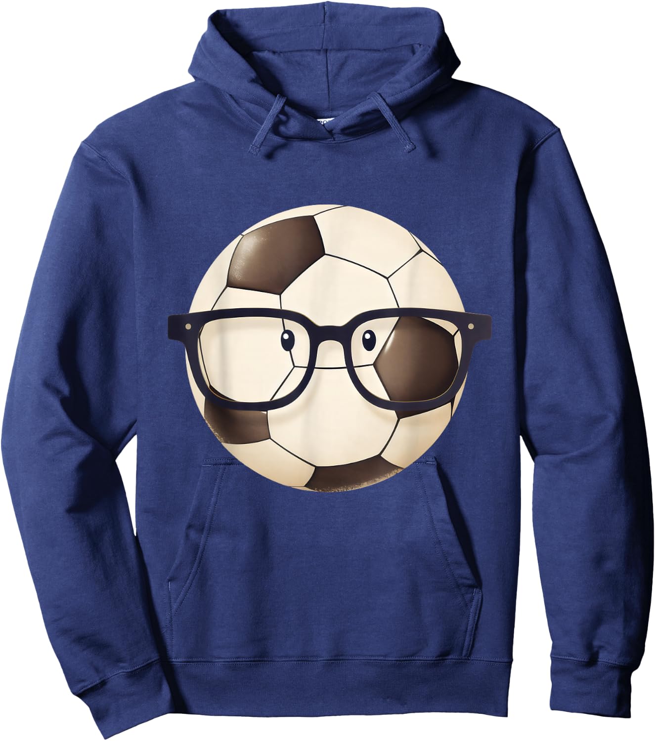 Soccer Ball Player Football Athlete Toddler Boy Girl Mom Dad Hoodie - Hoodie | Navy