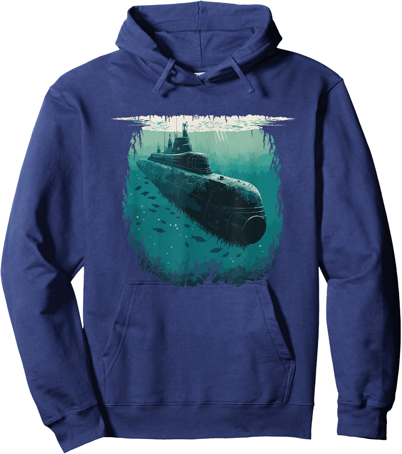 Submariner Veteran Submersible Nuclear-powered Submarine Hoodie - Hoodie | Navy