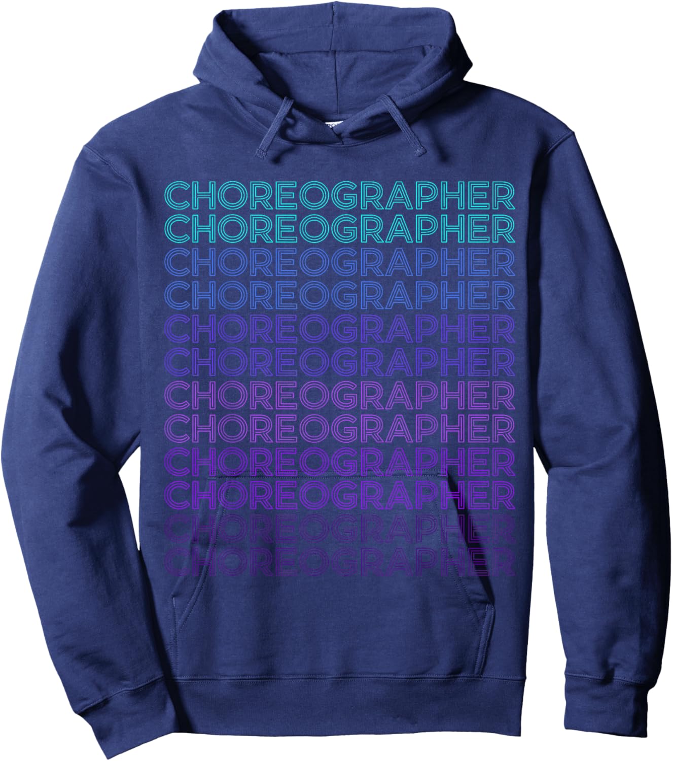 Choreographer Choreography Retro Dance Teacher Hoodie - Hoodie | Navy
