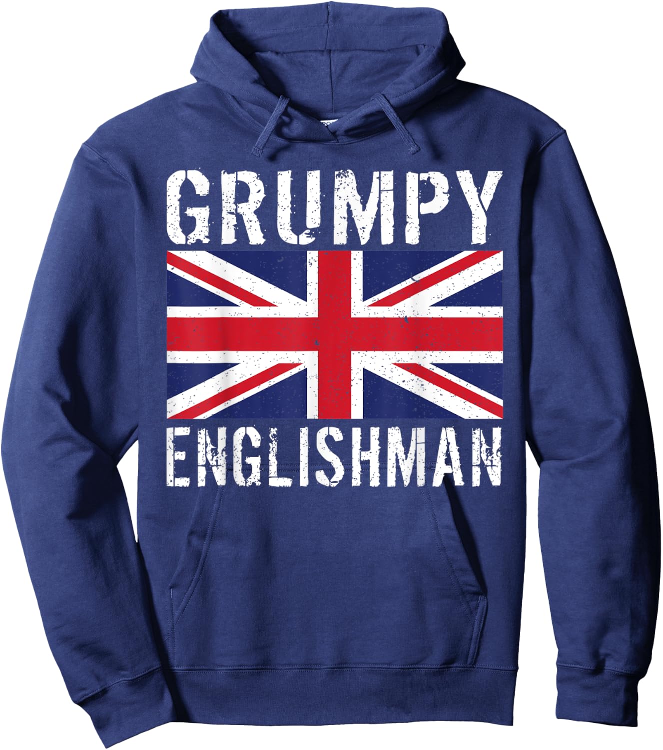England Grumpy Englishman Hoodie - Hoodie | Navy