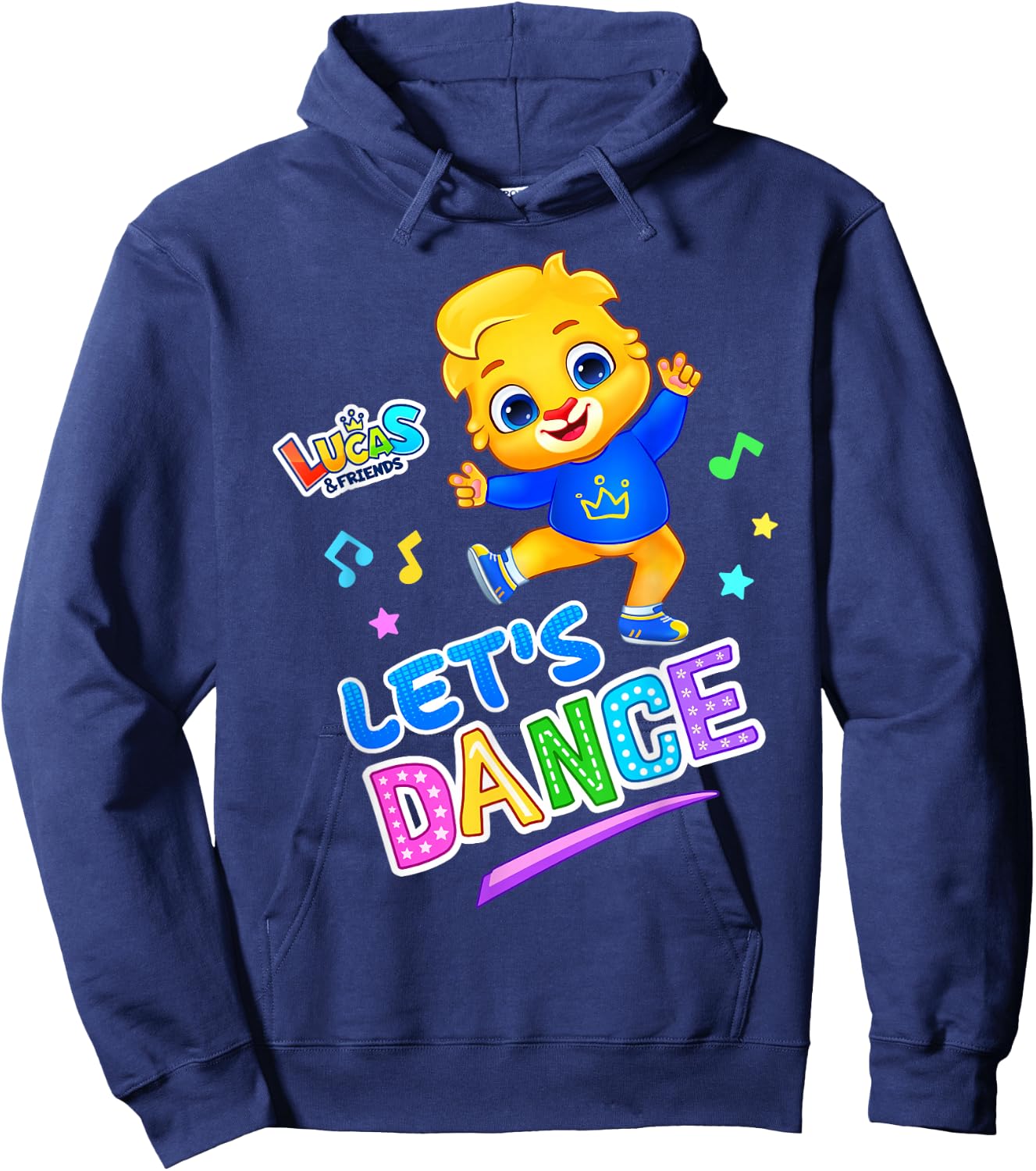 Let's Dance | Official Lucas & Friends by RV AppStudios Hoodie - Hoodie | Navy