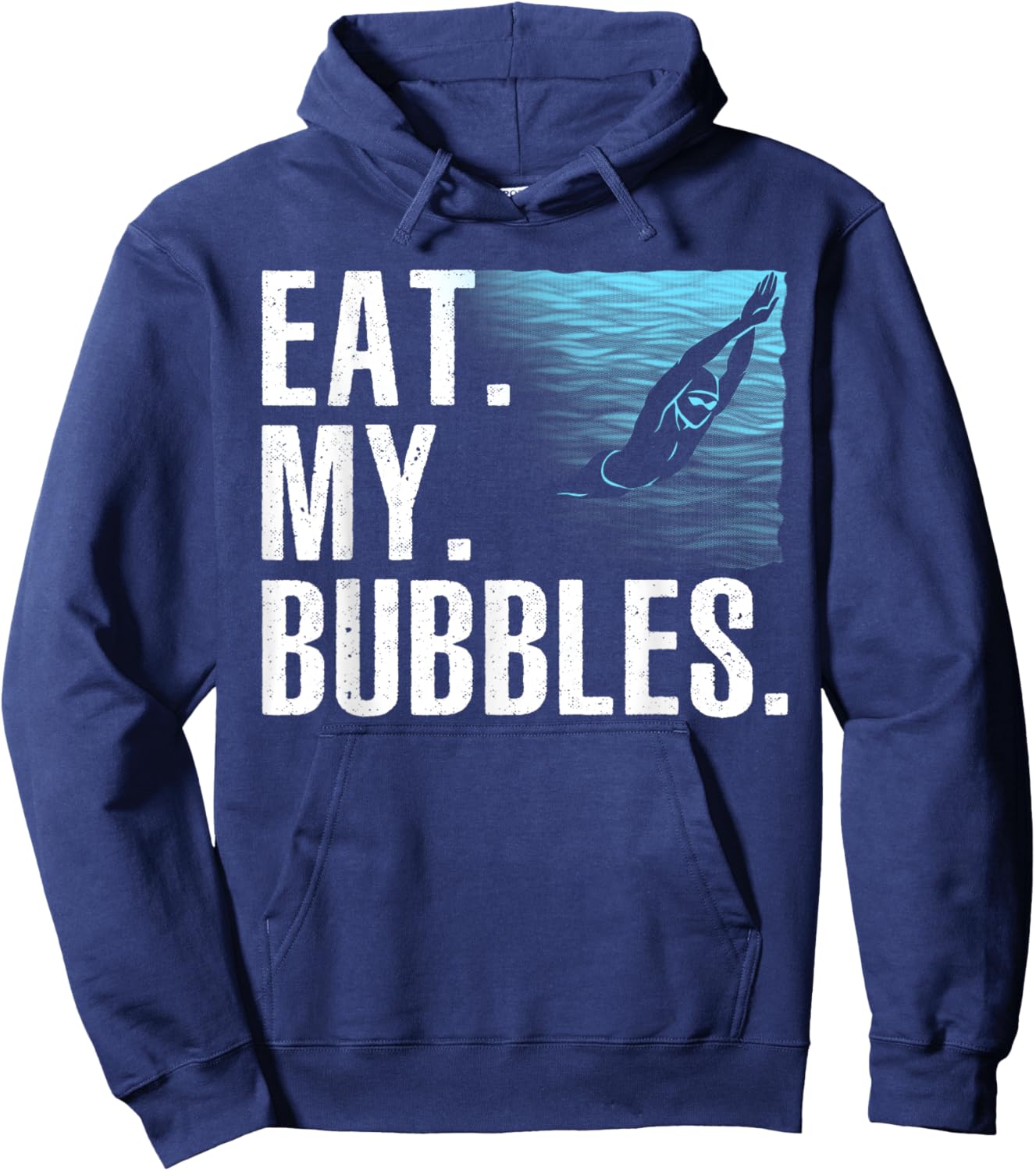 Funny Swimming Art Women Swim Coach Rescue Swimmer Hoodie - Hoodie | Navy