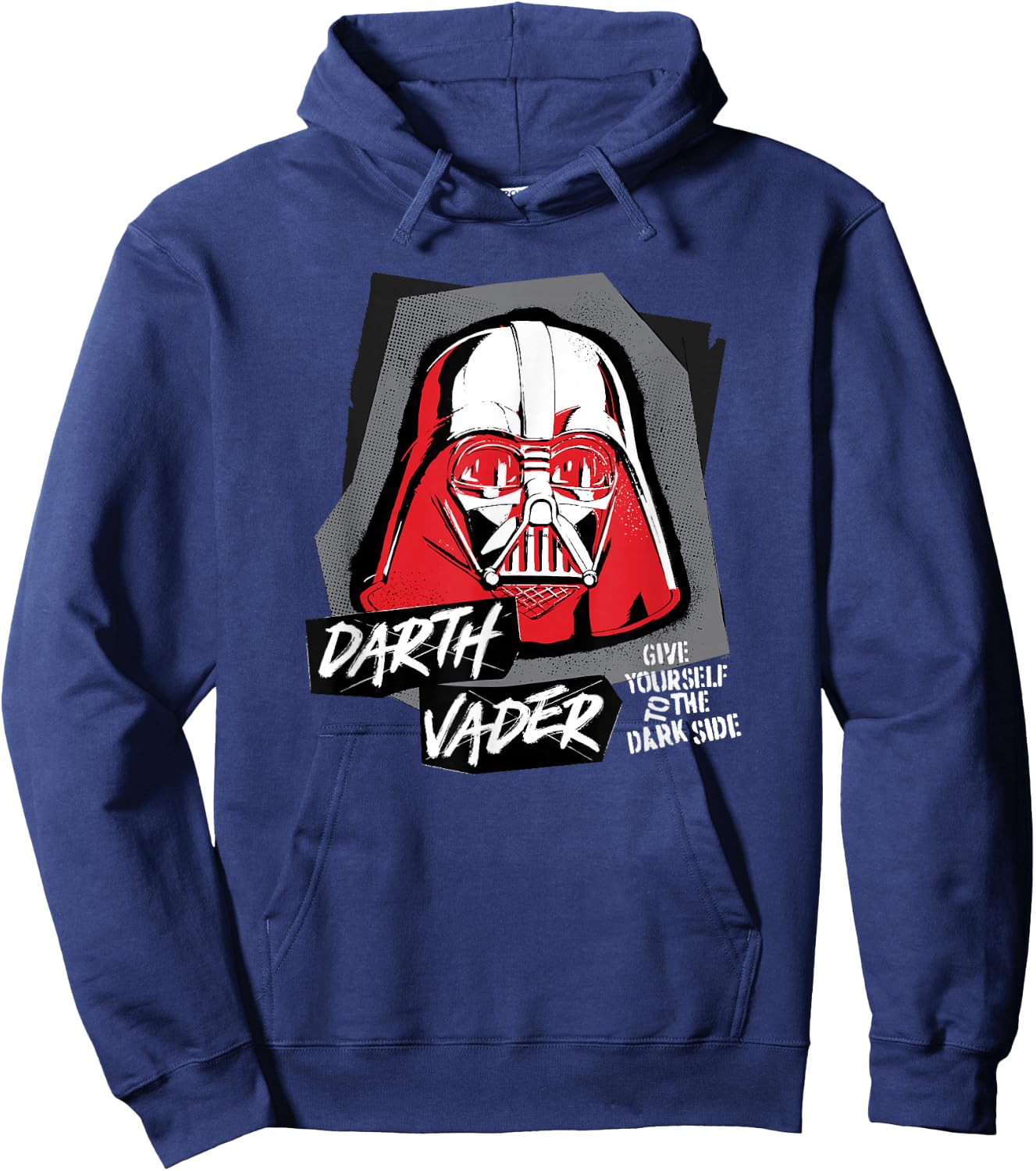Star Wars Darth Vader Helmet Give Yourself to the Dark Side Hoodie - Hoodie | Navy