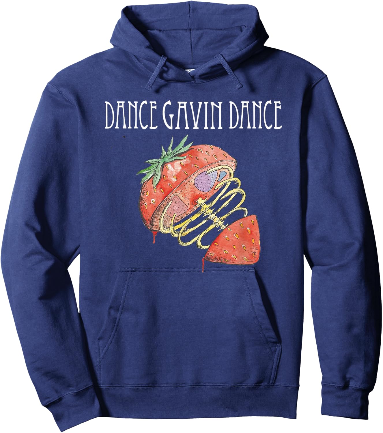 Dance Gavin Dance Merch- we own The Night -Dance Gavin Dance Hoodie - Hoodie | Navy