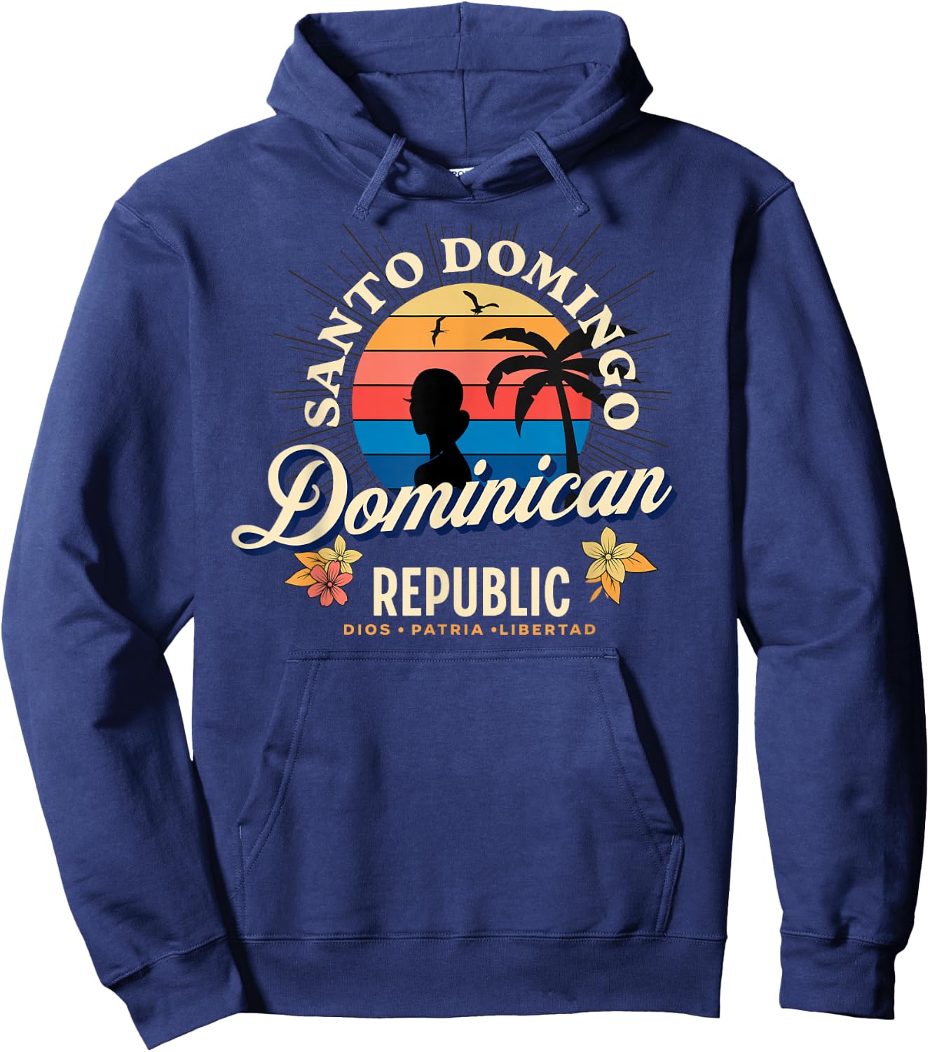 Santo Domingo | Dominican Republic Hoodie - Hoodie | Navy