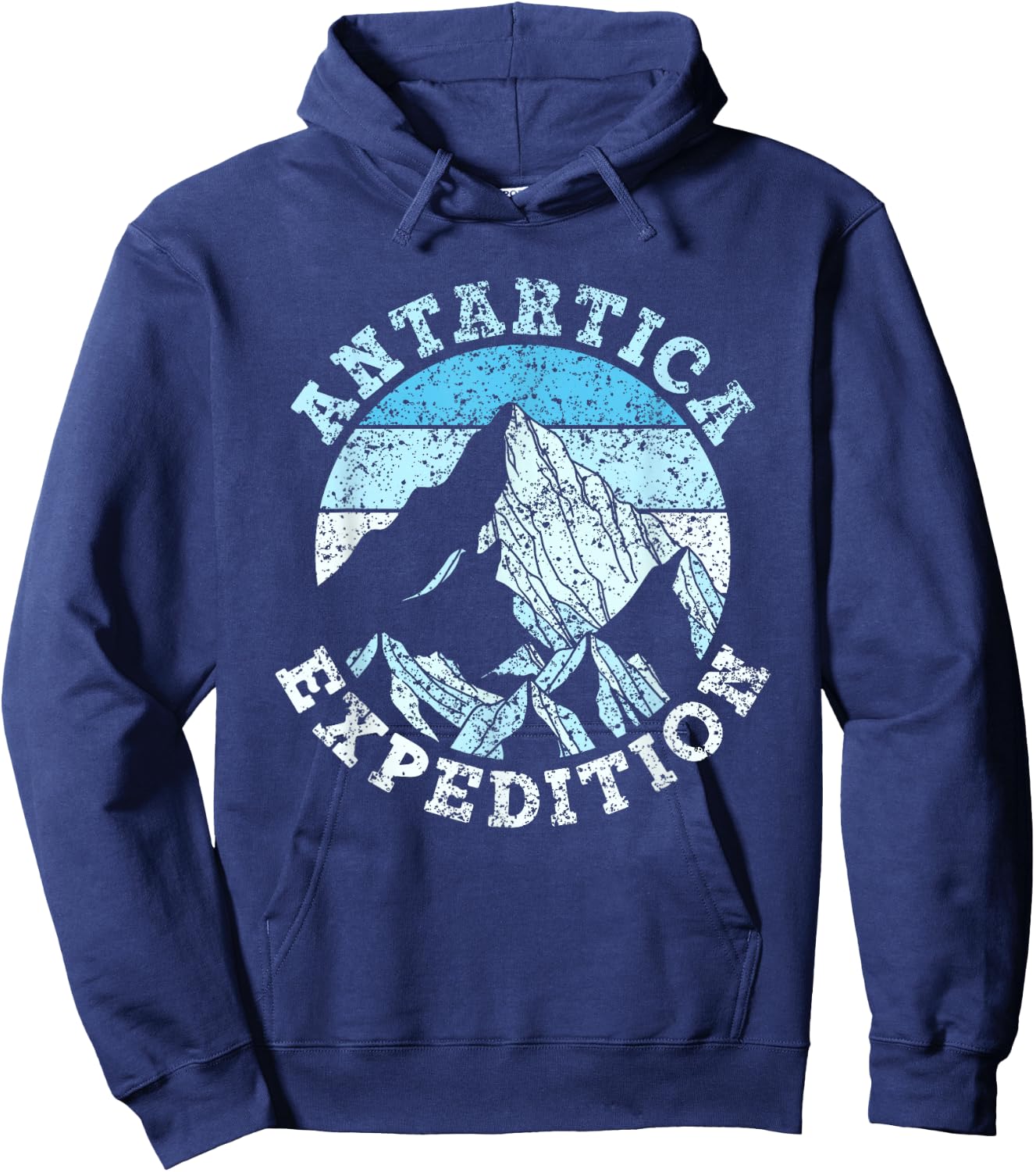 Antarctic Expedition Antarctica South Pole Retro Antarctica Hoodie - Hoodie | Navy