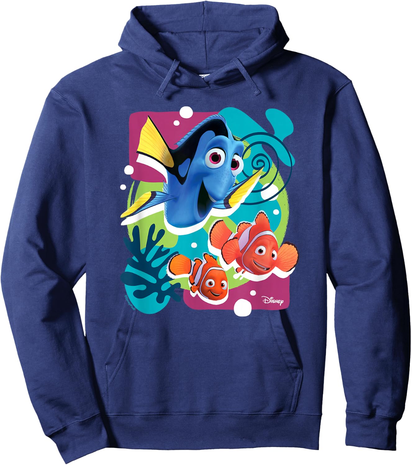 Finding Nemo - Dory Marlin Nemo Group Hoodie - Hoodie | Navy
