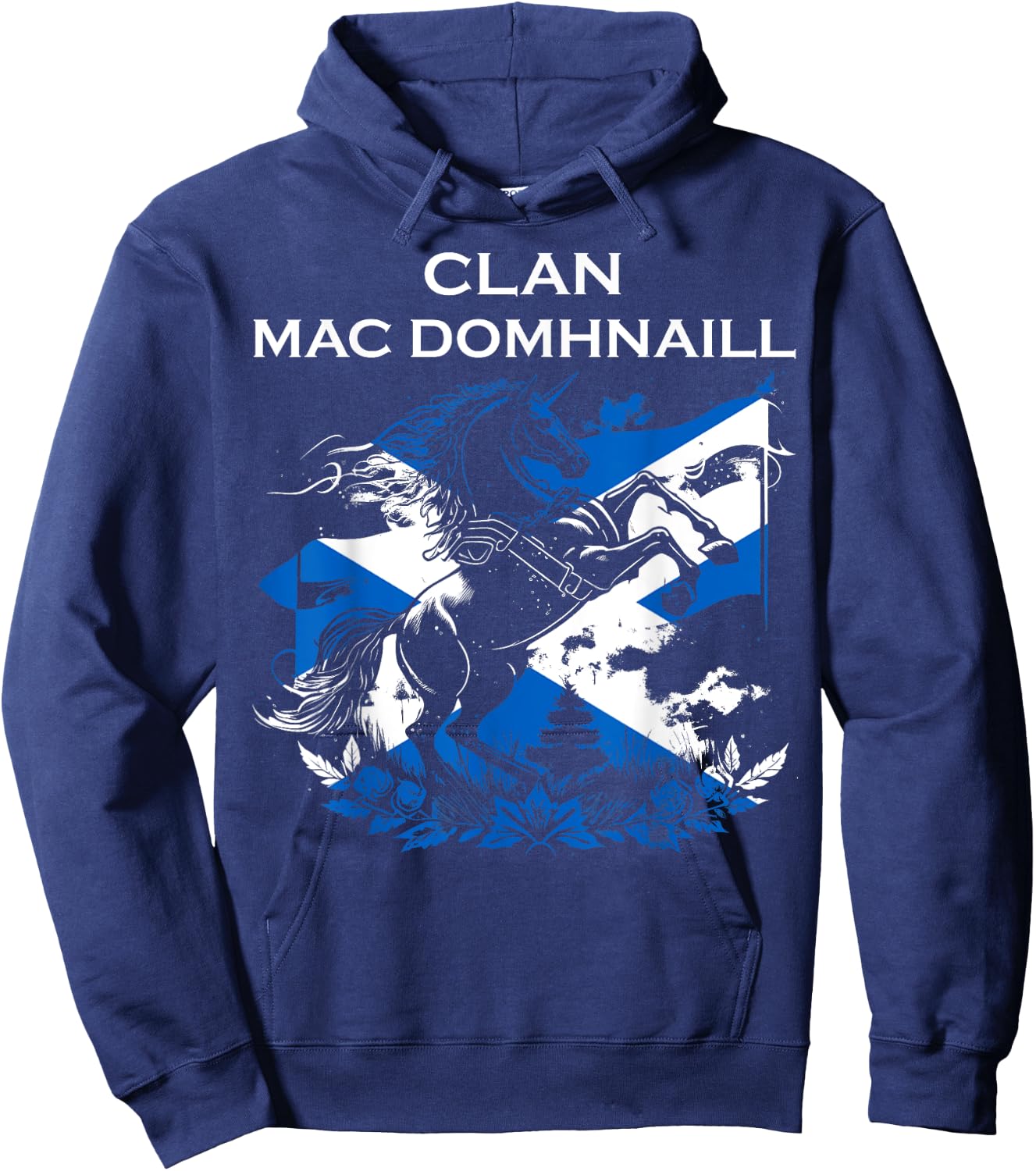 Mac Domhnaill Clan Family Last Name Scotland Scottish Hoodie - Hoodie | Navy