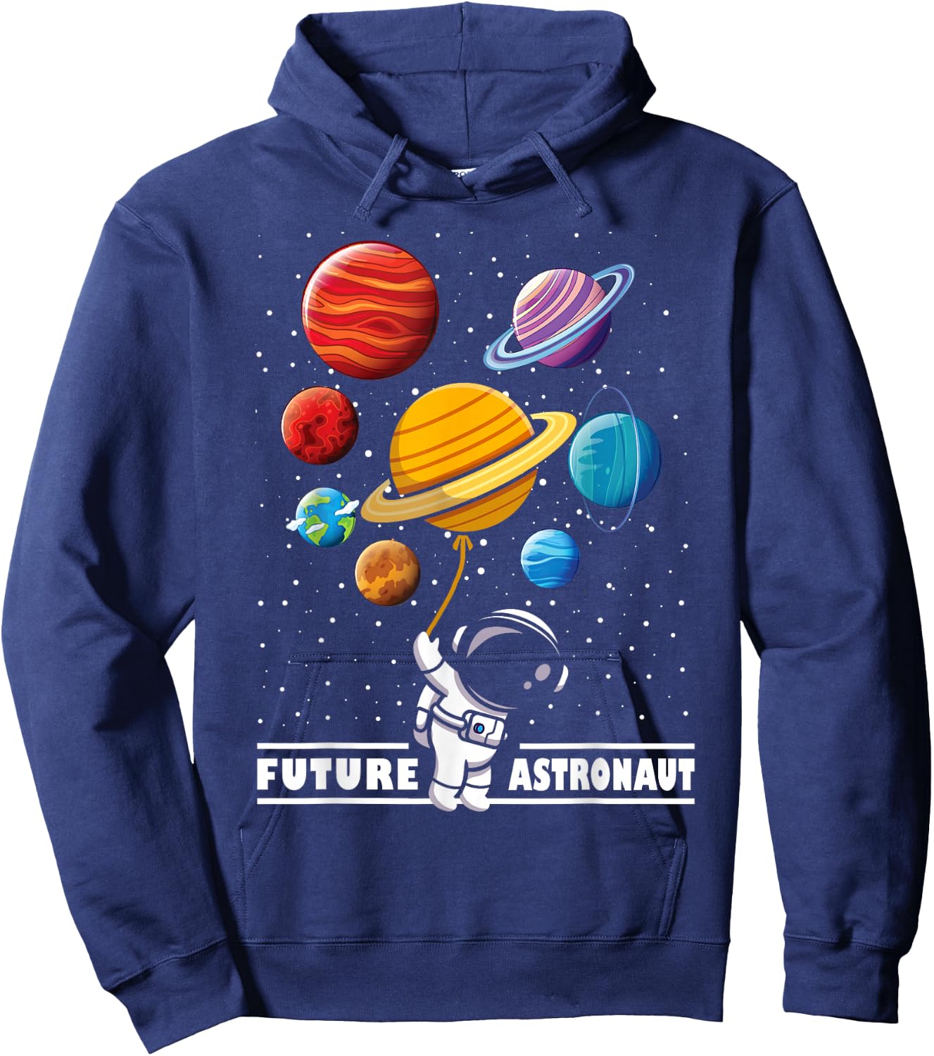 Future Astronaut Boy Girls Kids Birthday Graduation Gifts Hoodie - Hoodie | Navy
