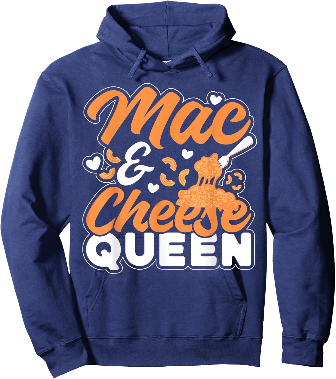 Mac And Cheese Queen Mac & Cheese Queen Hoodie - Hoodie | Navy